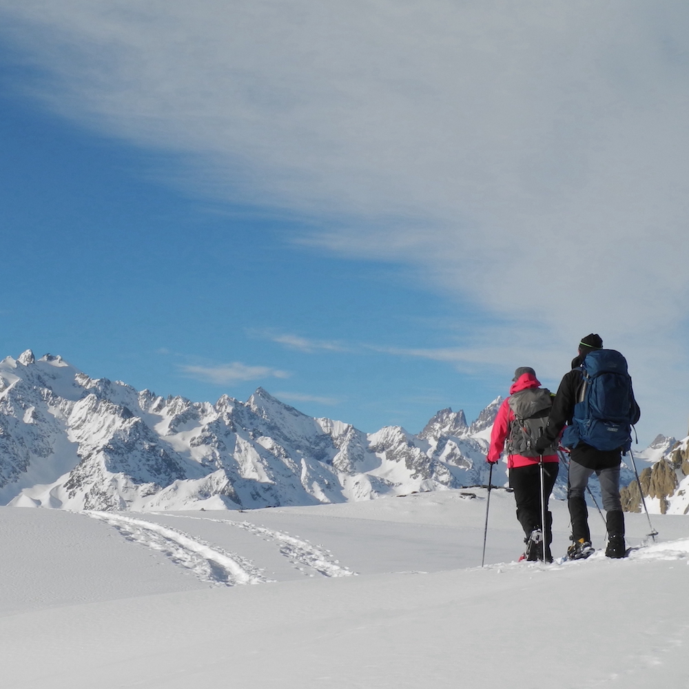 Randonnée en raquette dans le Queyras