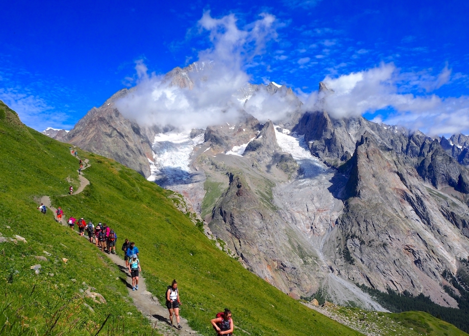 un tour du mont blanc