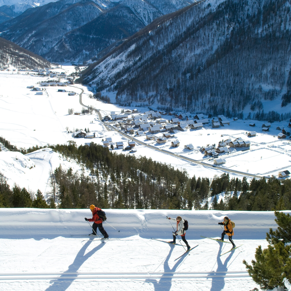 Ski de fond dans les Alpes du Sud 