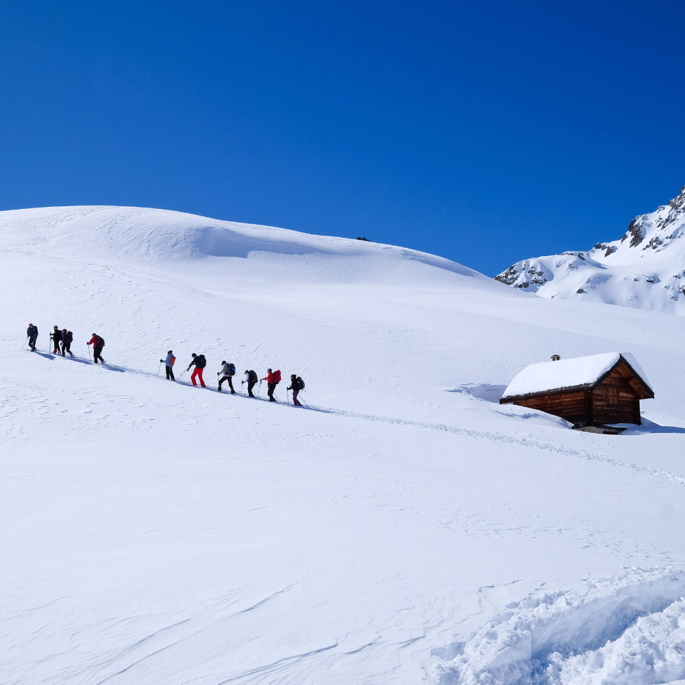 la haute ubaye en raquettes 