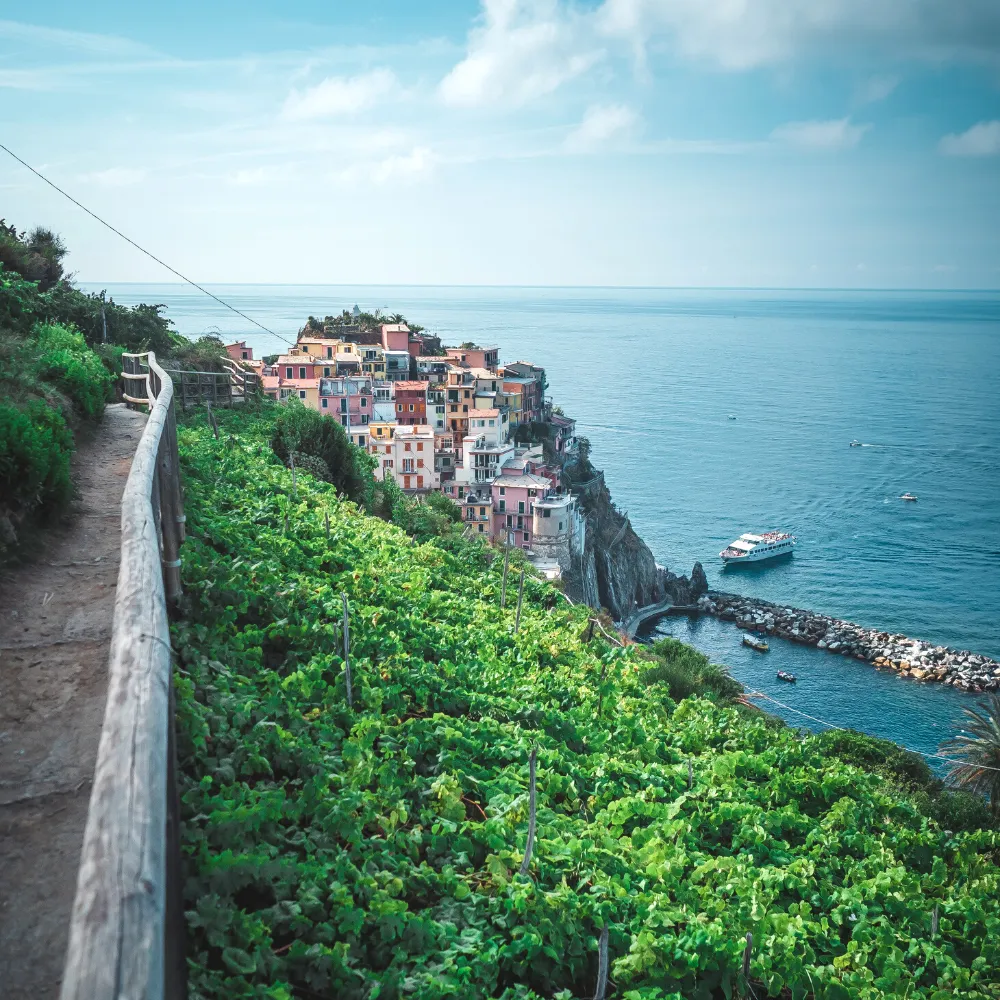 Sentier de randonnée dans les Cinque Terre