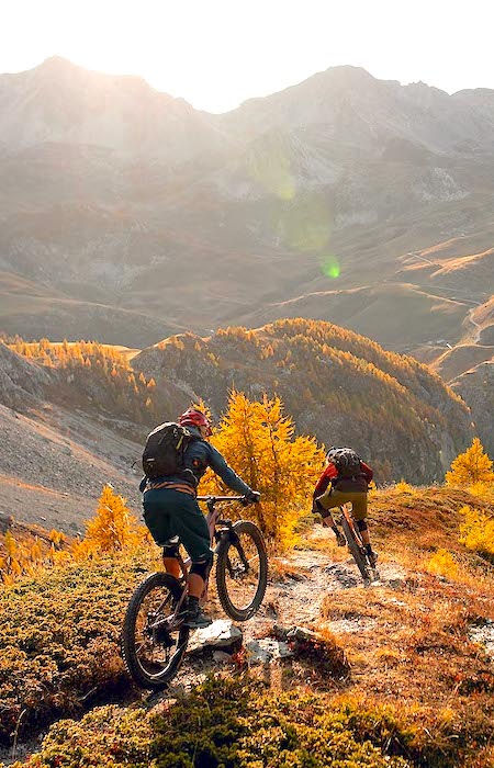 Randonnée en VTT