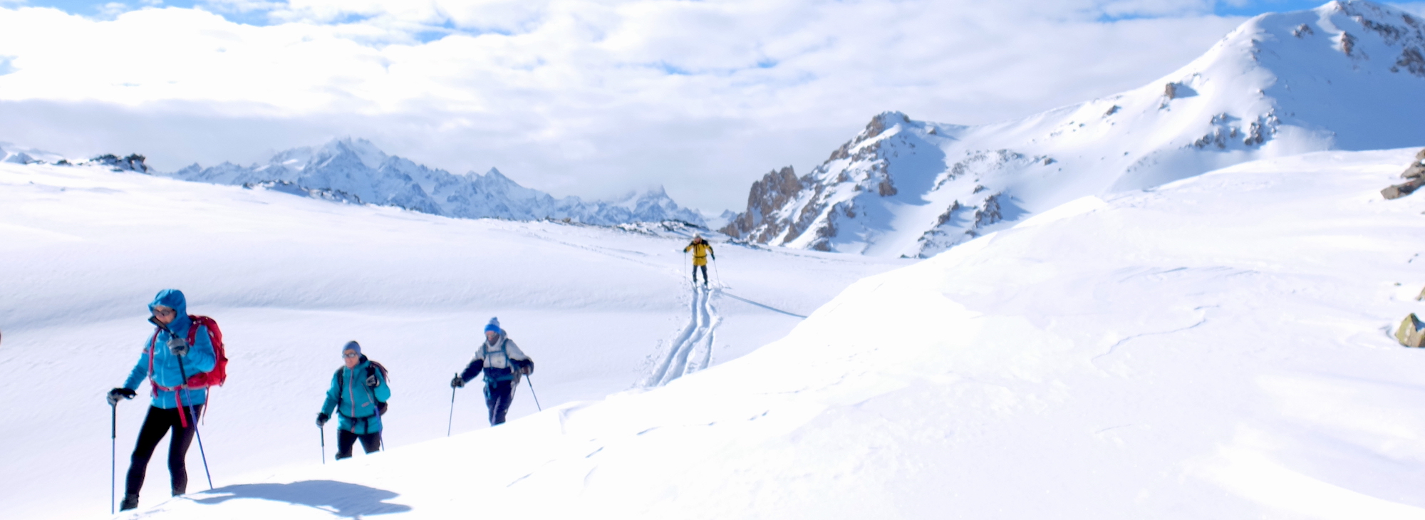 Nos aventures en ski de rando nordique