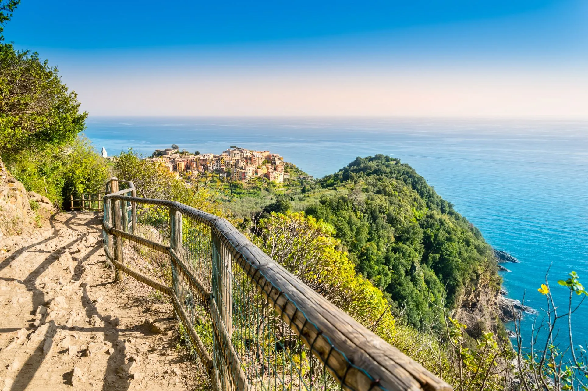 Visiter les Cinque Terre Manarola sentier de randonnée 