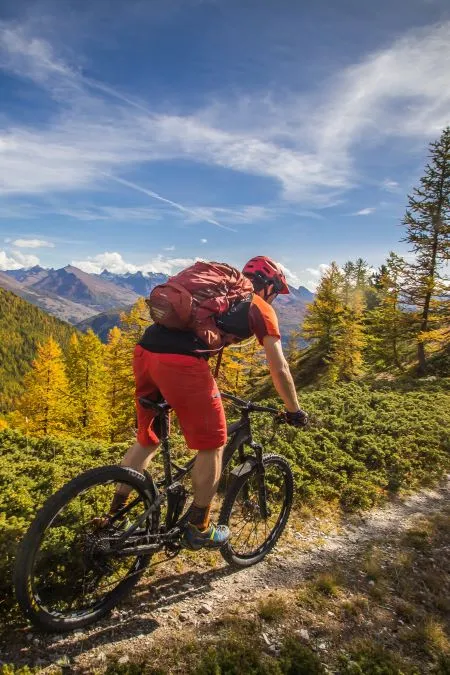 Randonnée en VTT