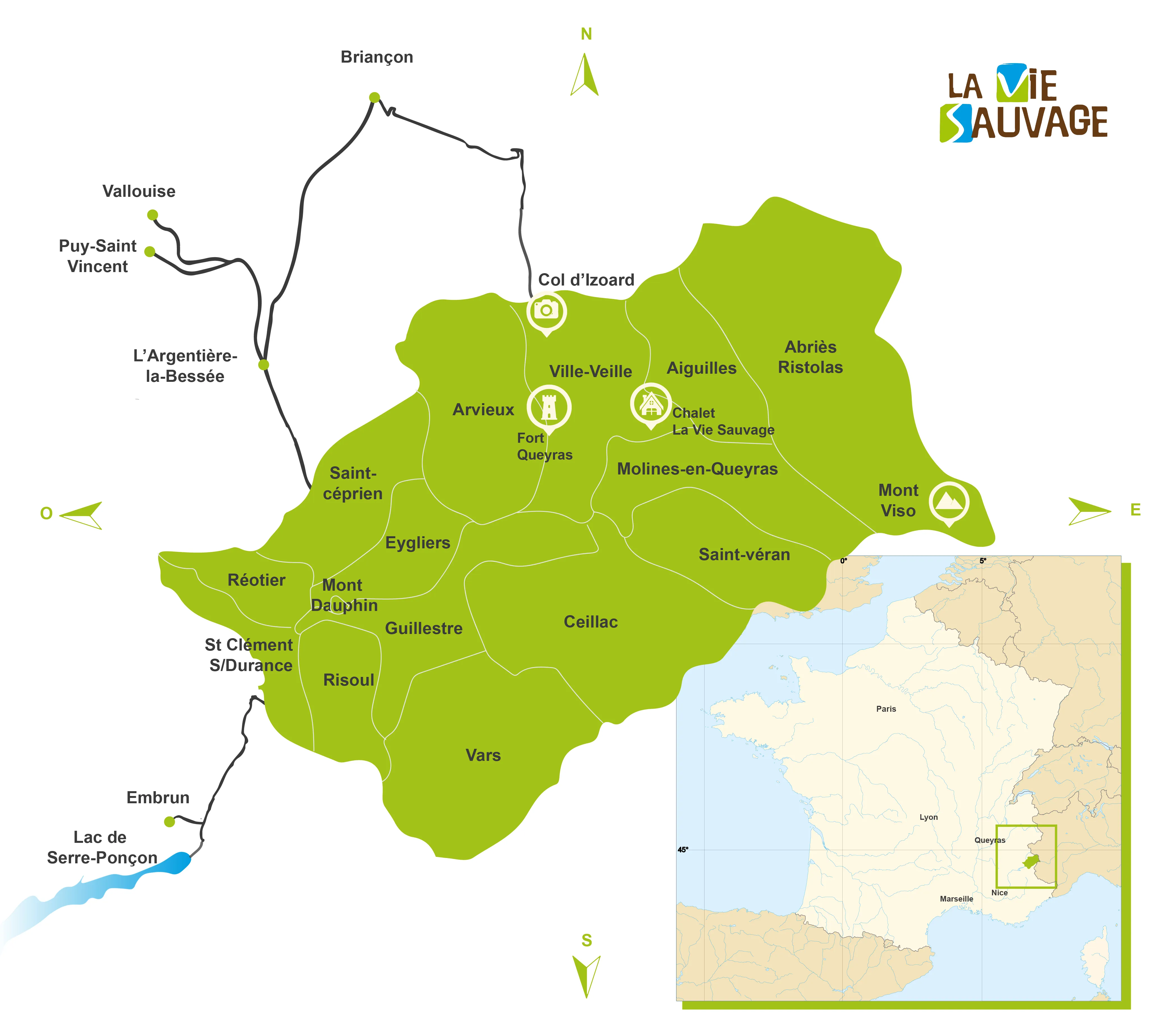 Queyras carte
