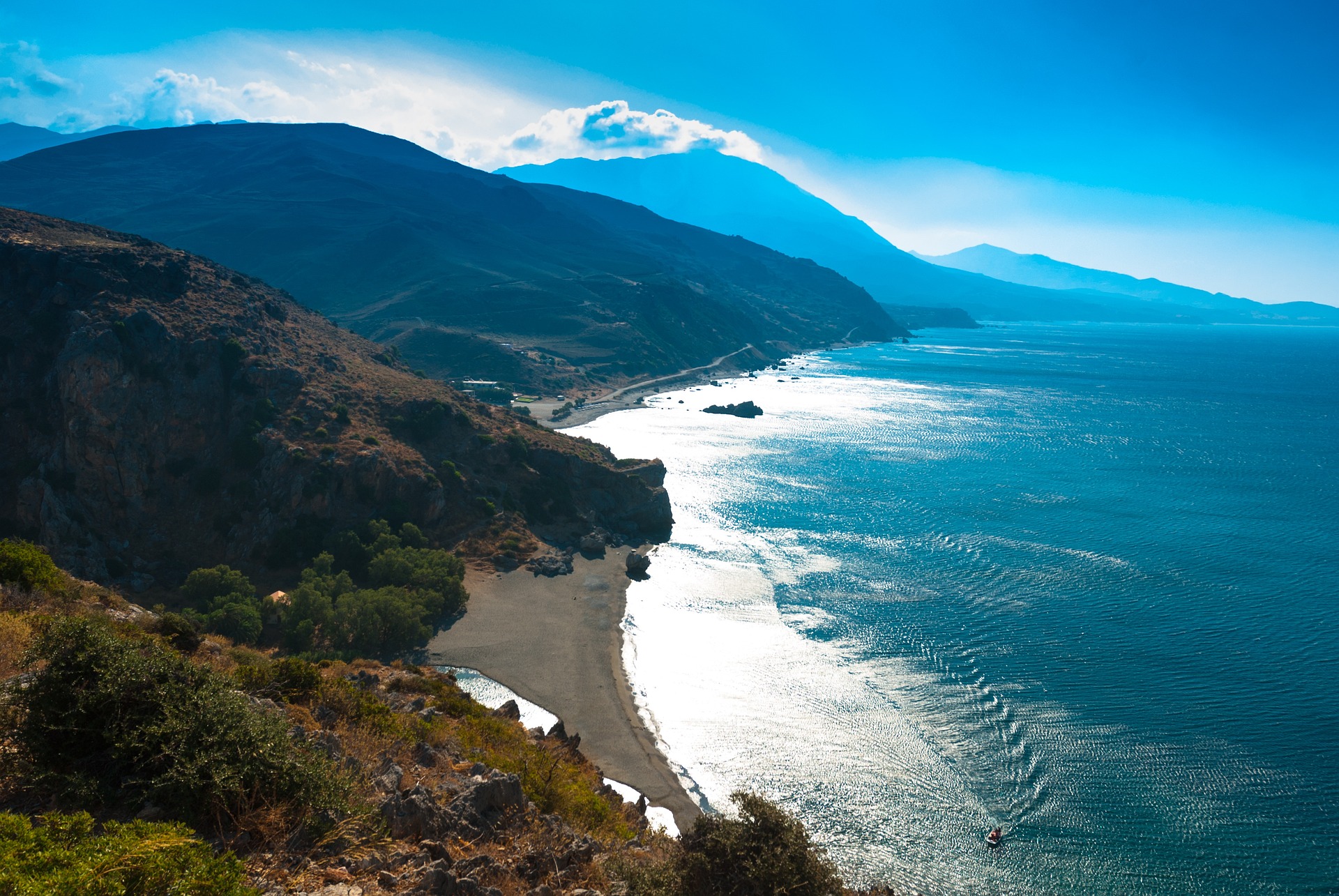 plage de preveli crète