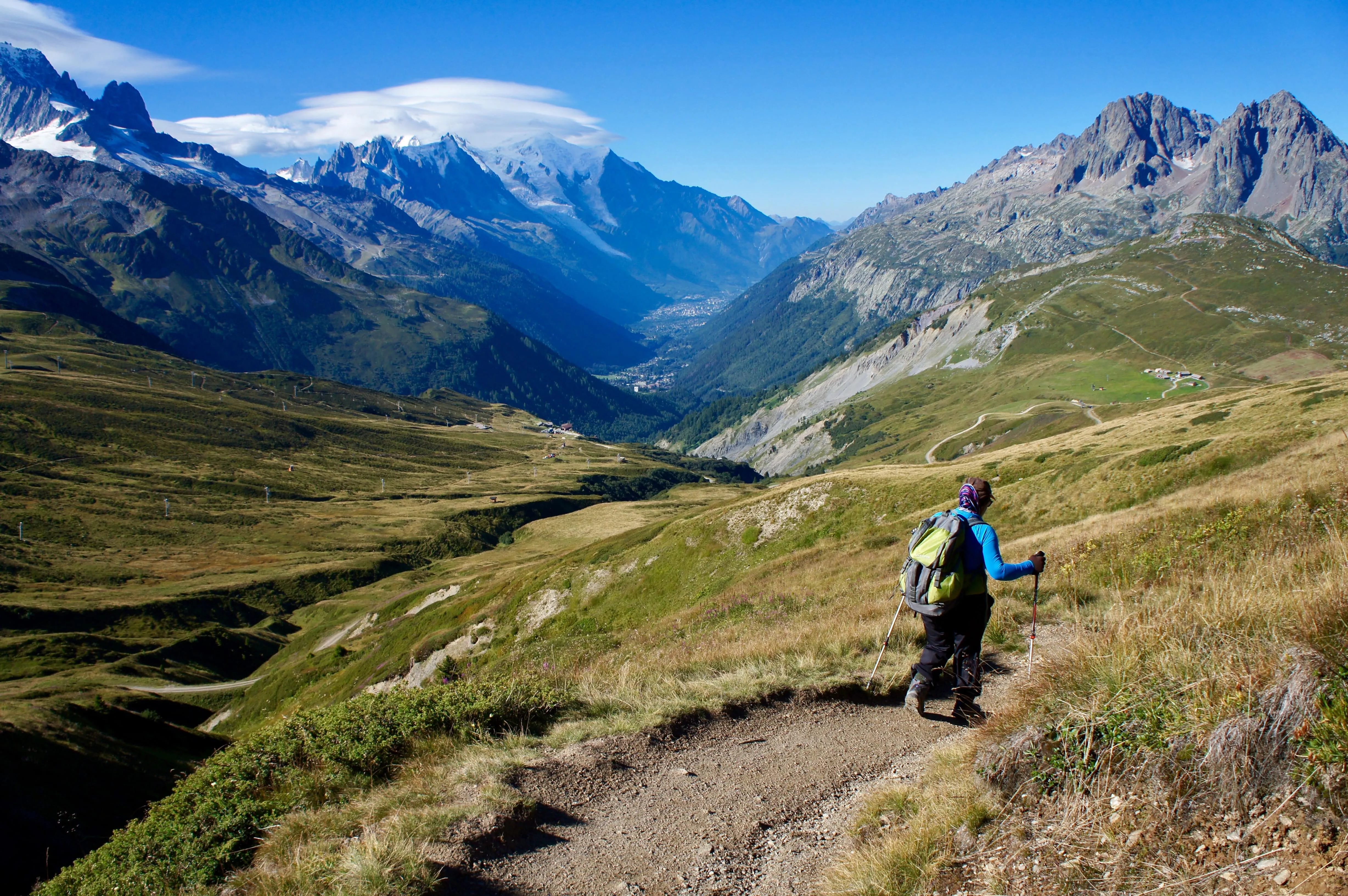Le Col de Balme au Mont-Blanc