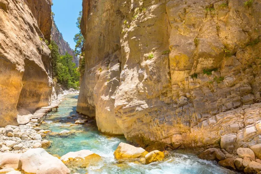 Europe randonnée : les gorges de samaria en Crète