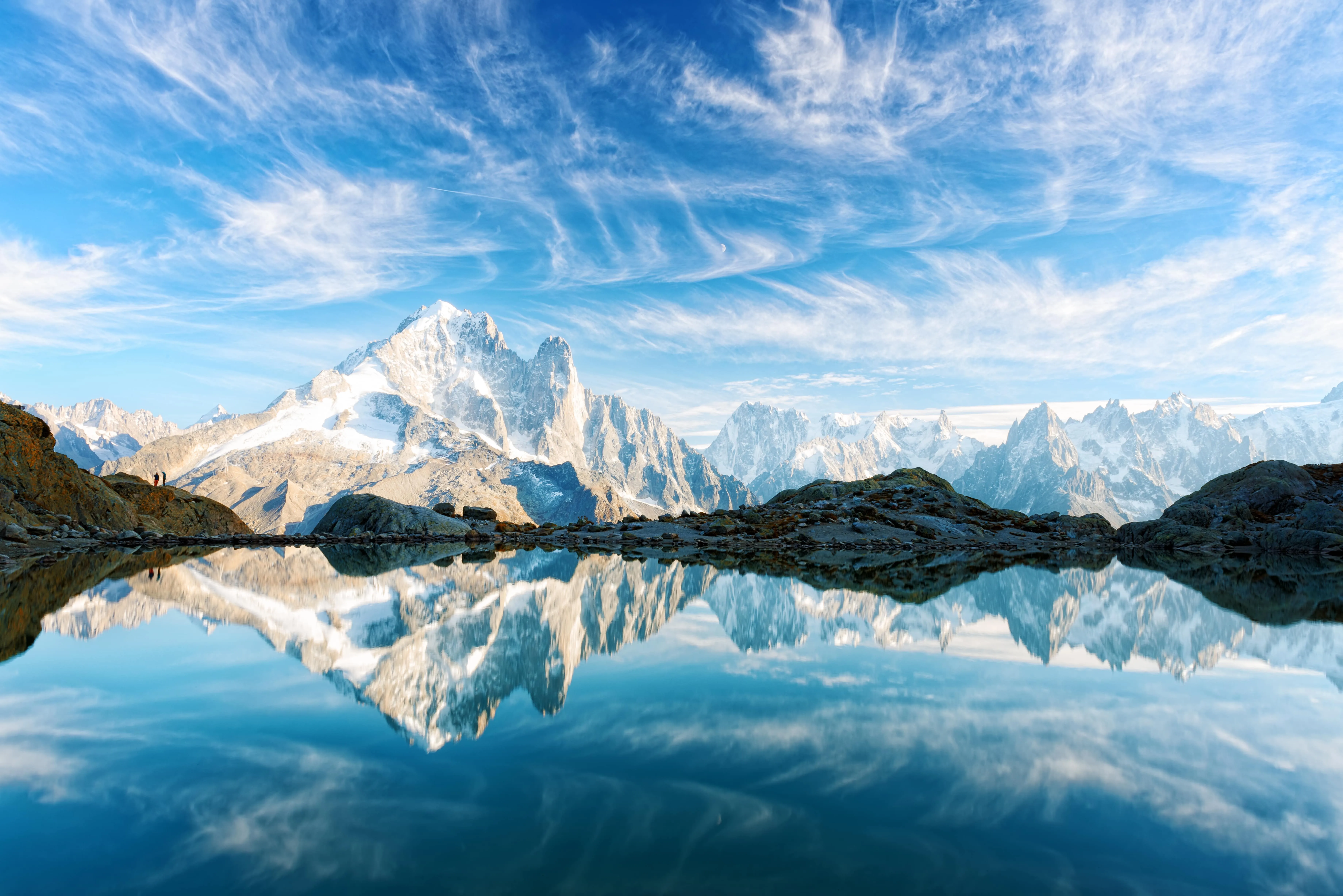 Randonnée dans les Alpes : Lac Blanc
