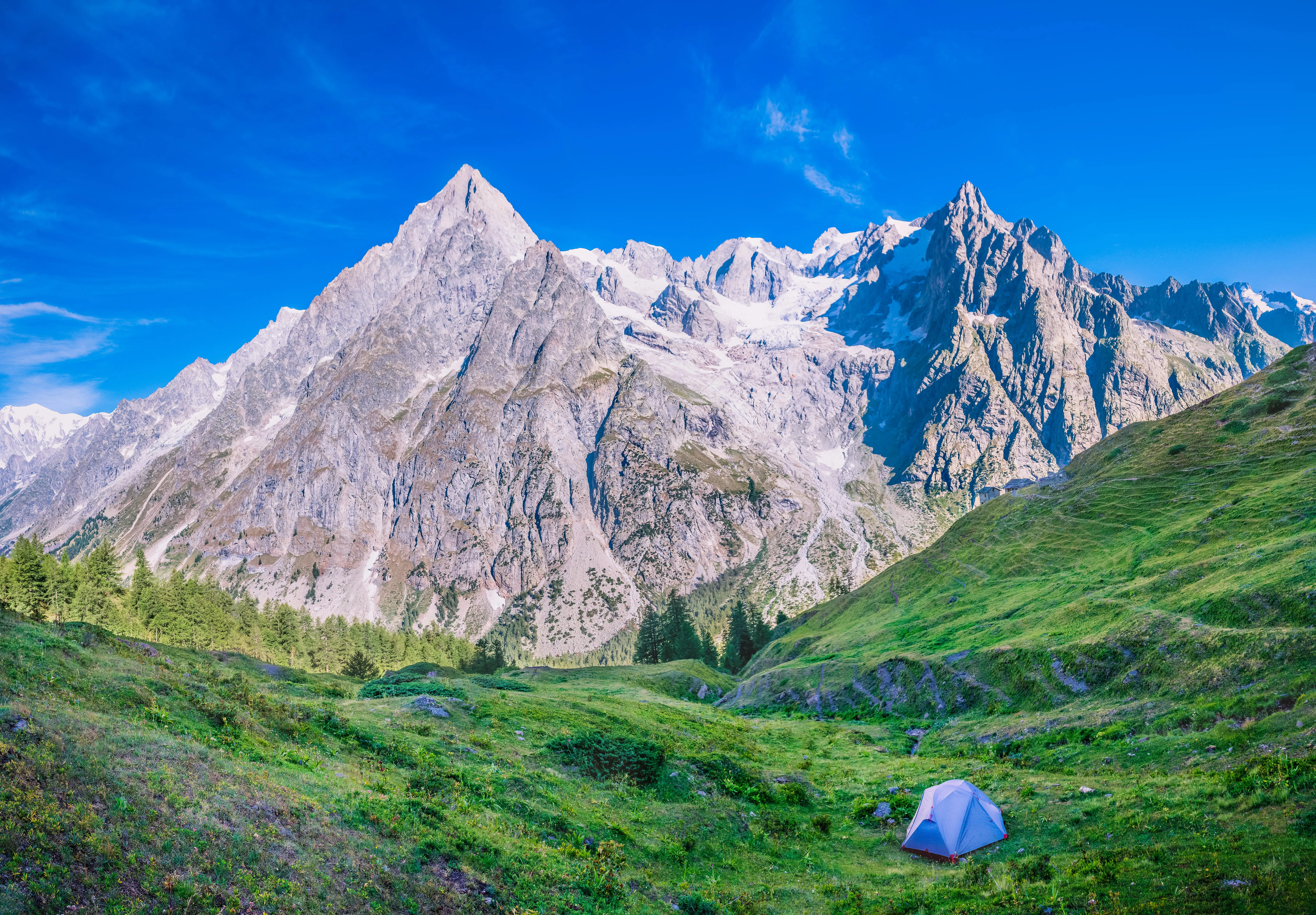 Col du Val Ferret au Mont Blanc