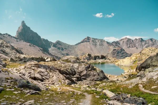 Lac Blanchet supérieur Lac Blanchet Inférieur Queyras Alpes du Sud