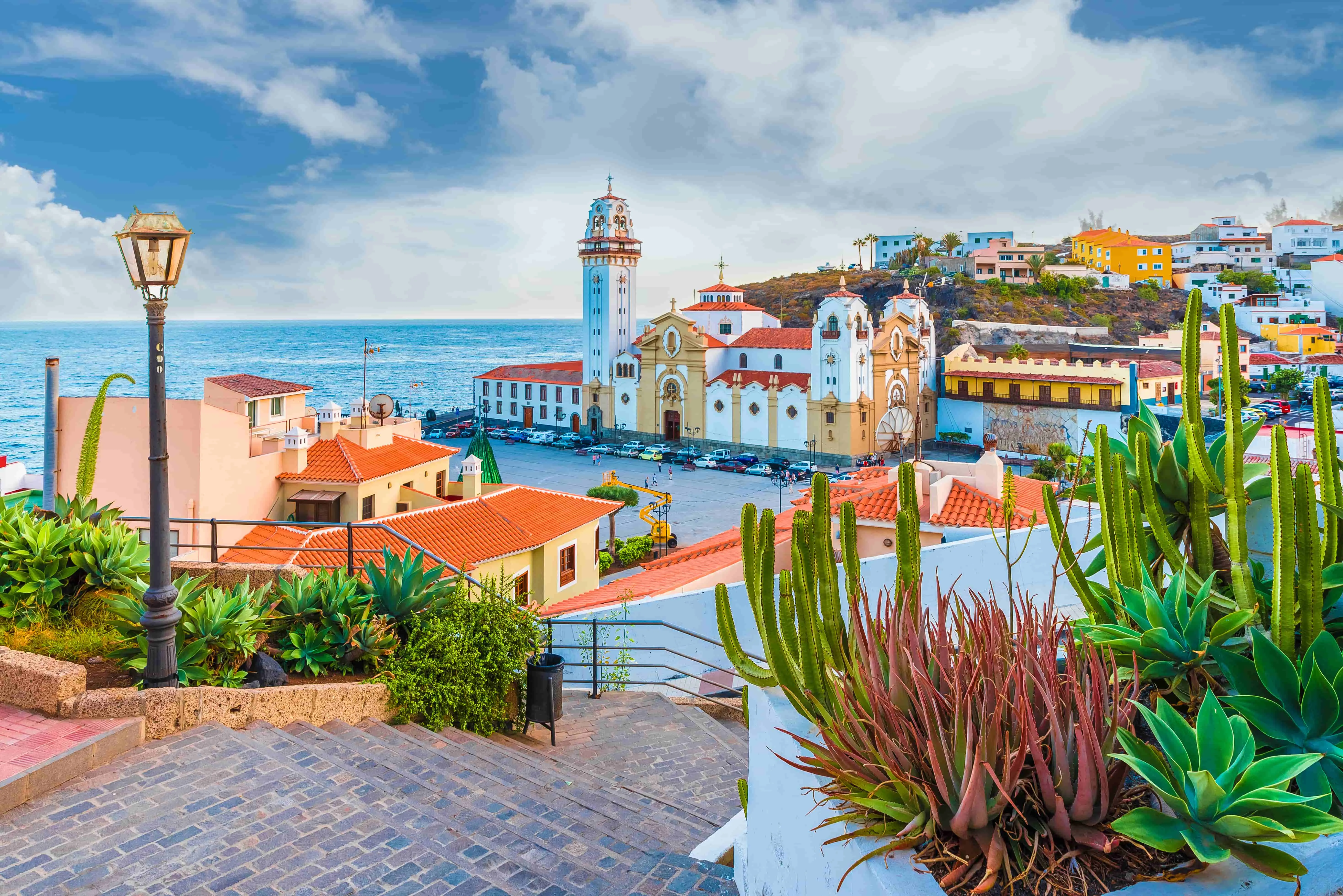 Le village de Candelaria à Tenerife