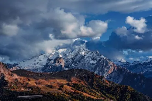 Marmolada plus haut sommet Dolomites