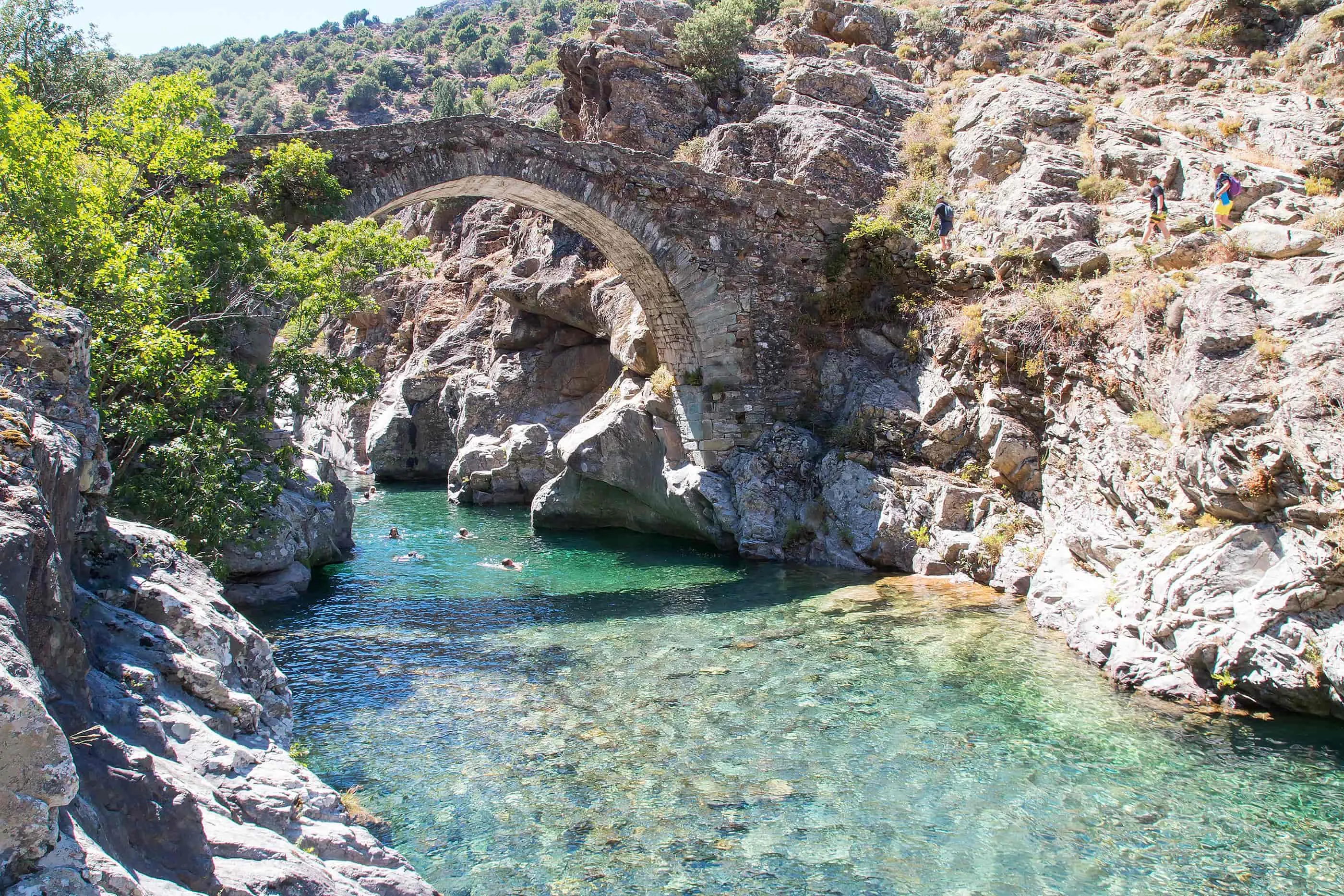 Paysage corse : vallée d'Asco