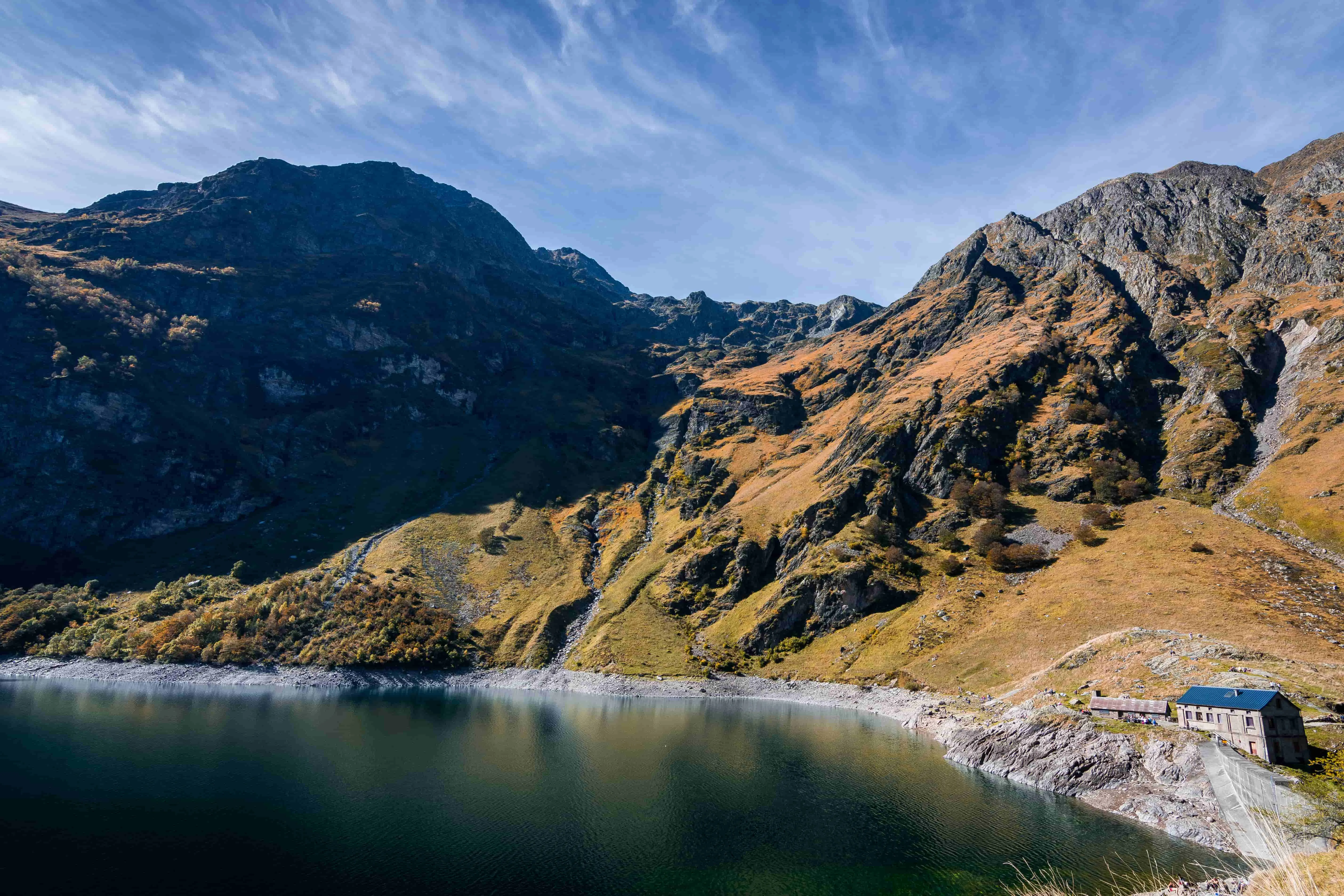 Paysage Pyrénées : le lac d'Oô