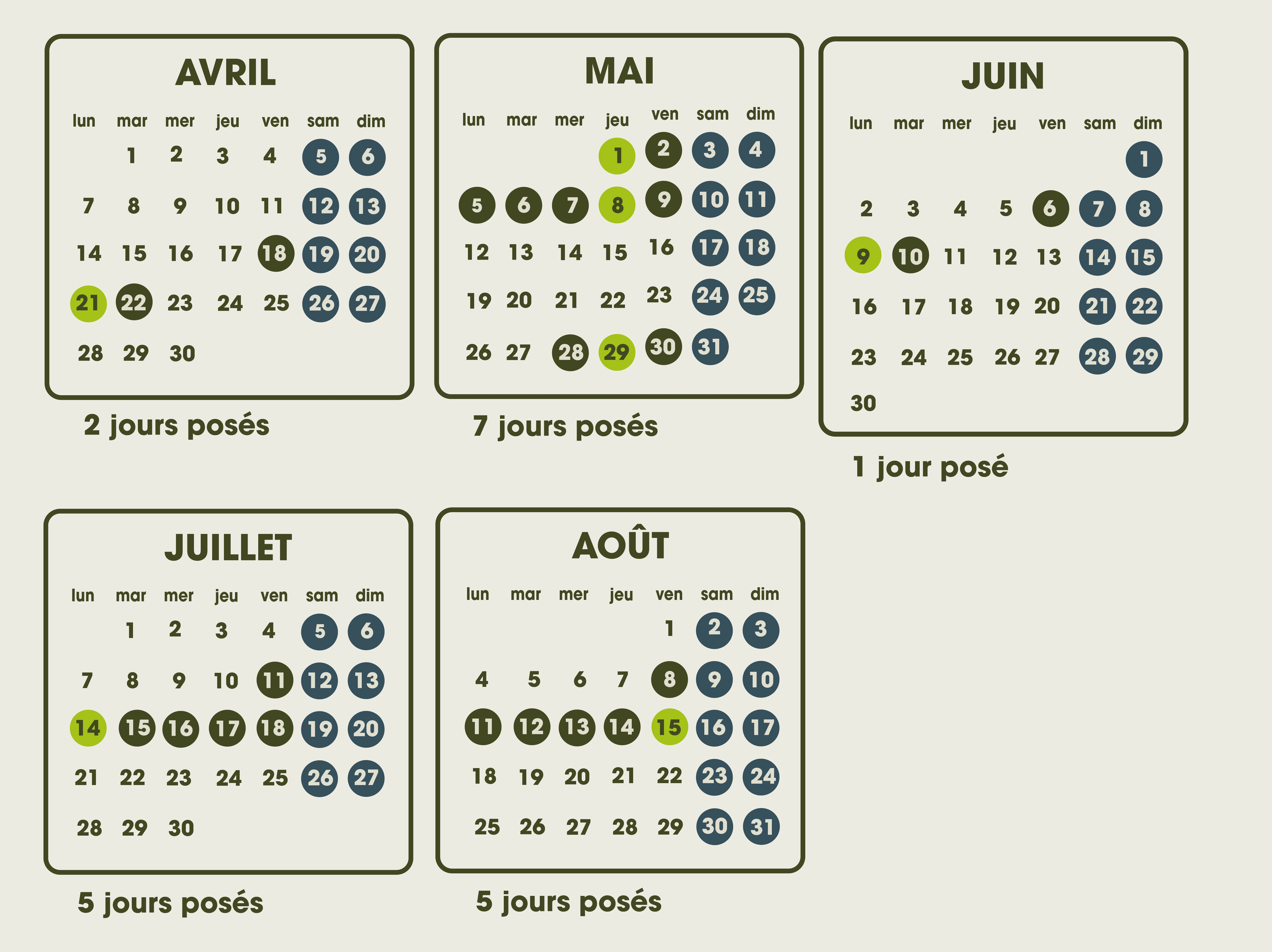 Pont pour été 2025