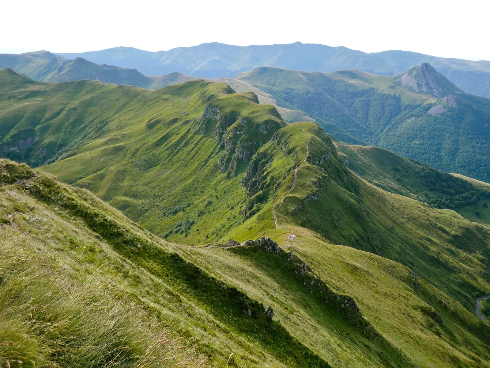 Montagnes du Massif Central : Crête du Puy Mary