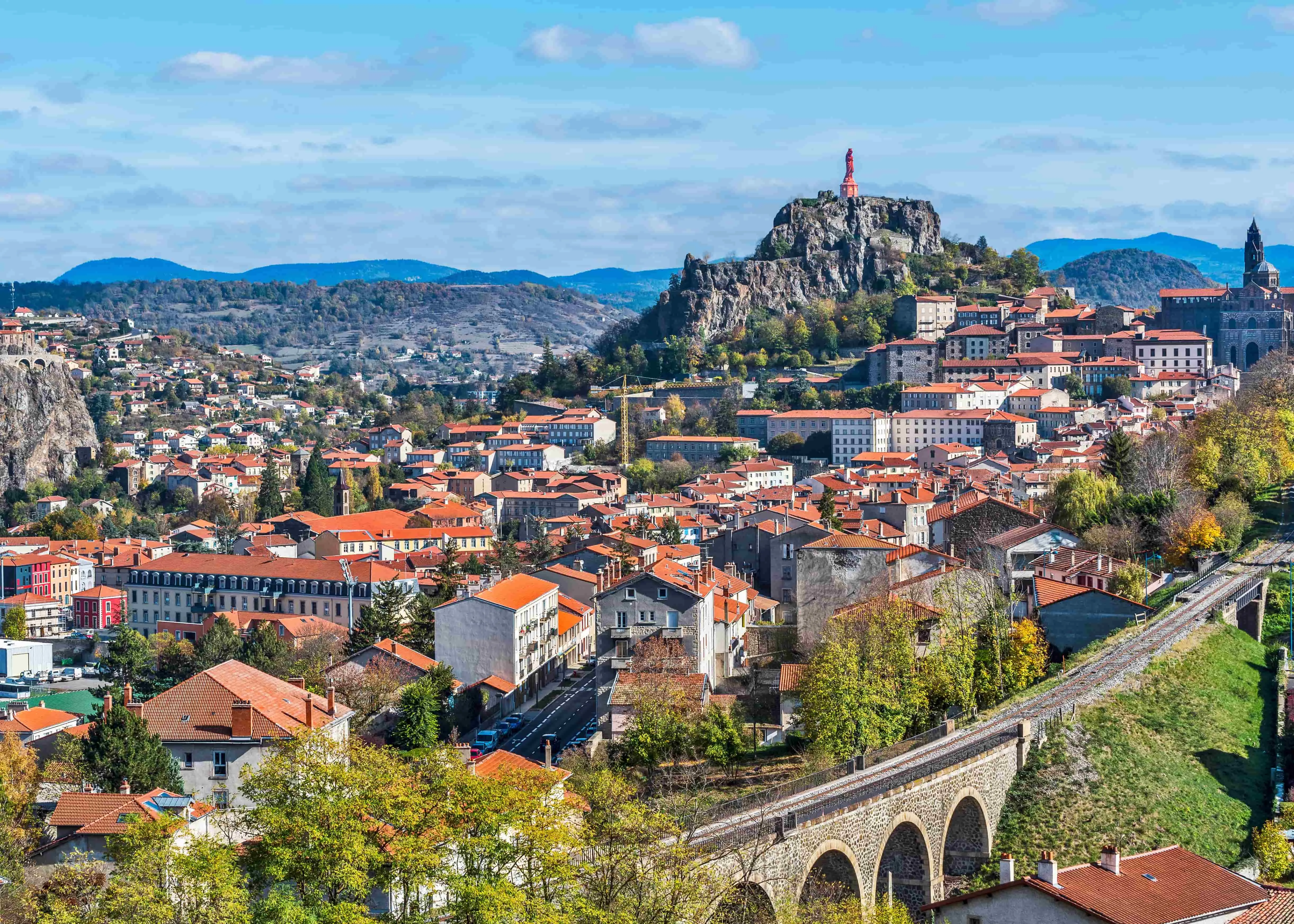 Paysage Massif Central : Puy en Velay