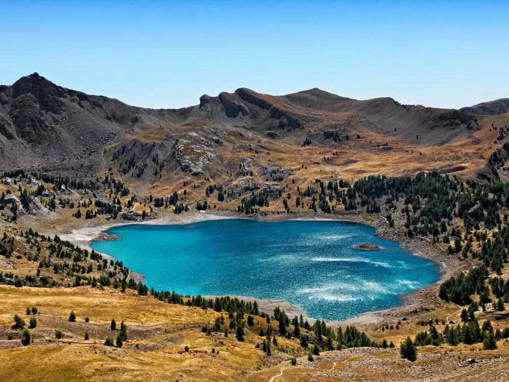 lac du mercantour lac d'allos