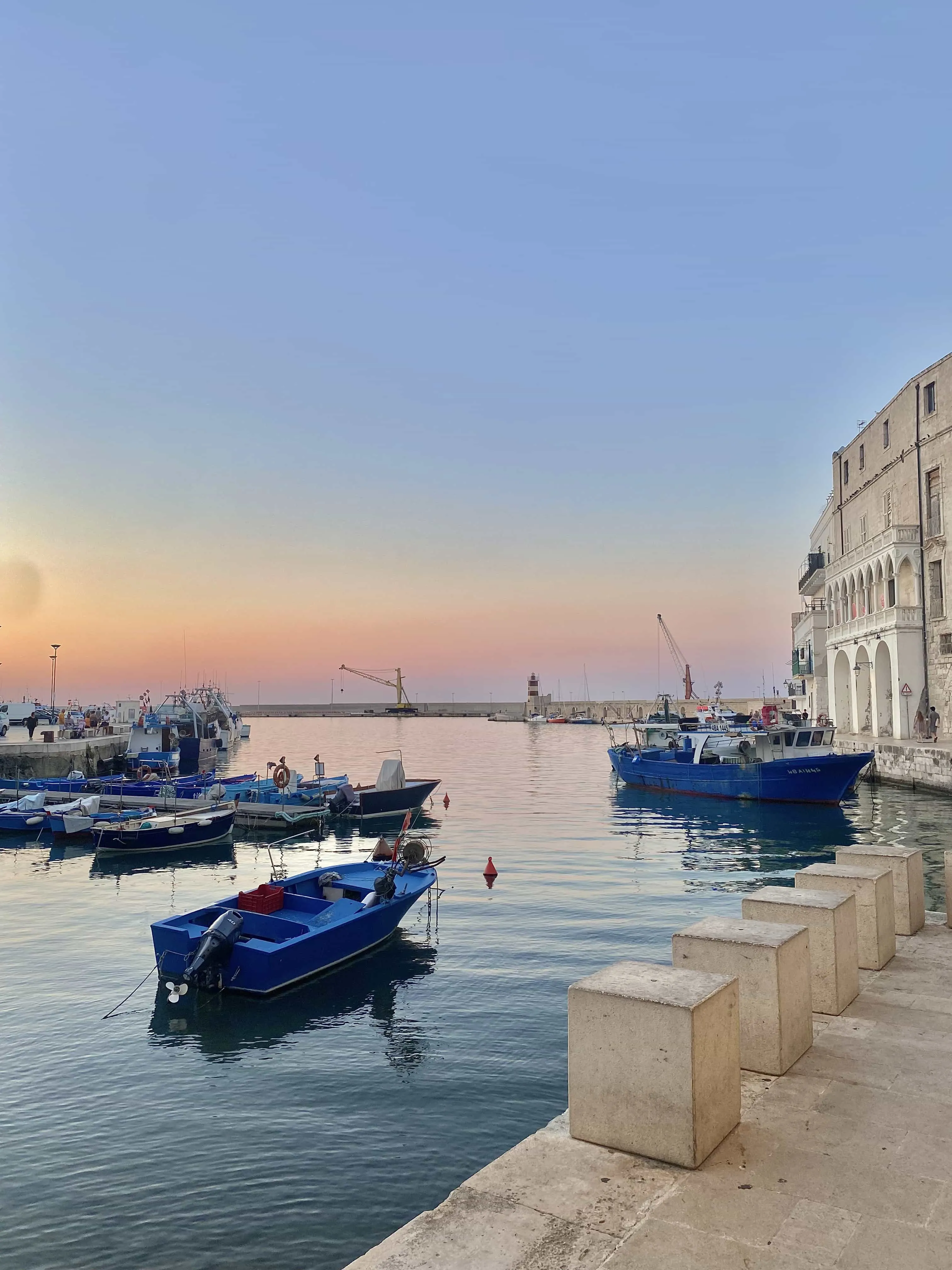 Monopoli italie vieux port