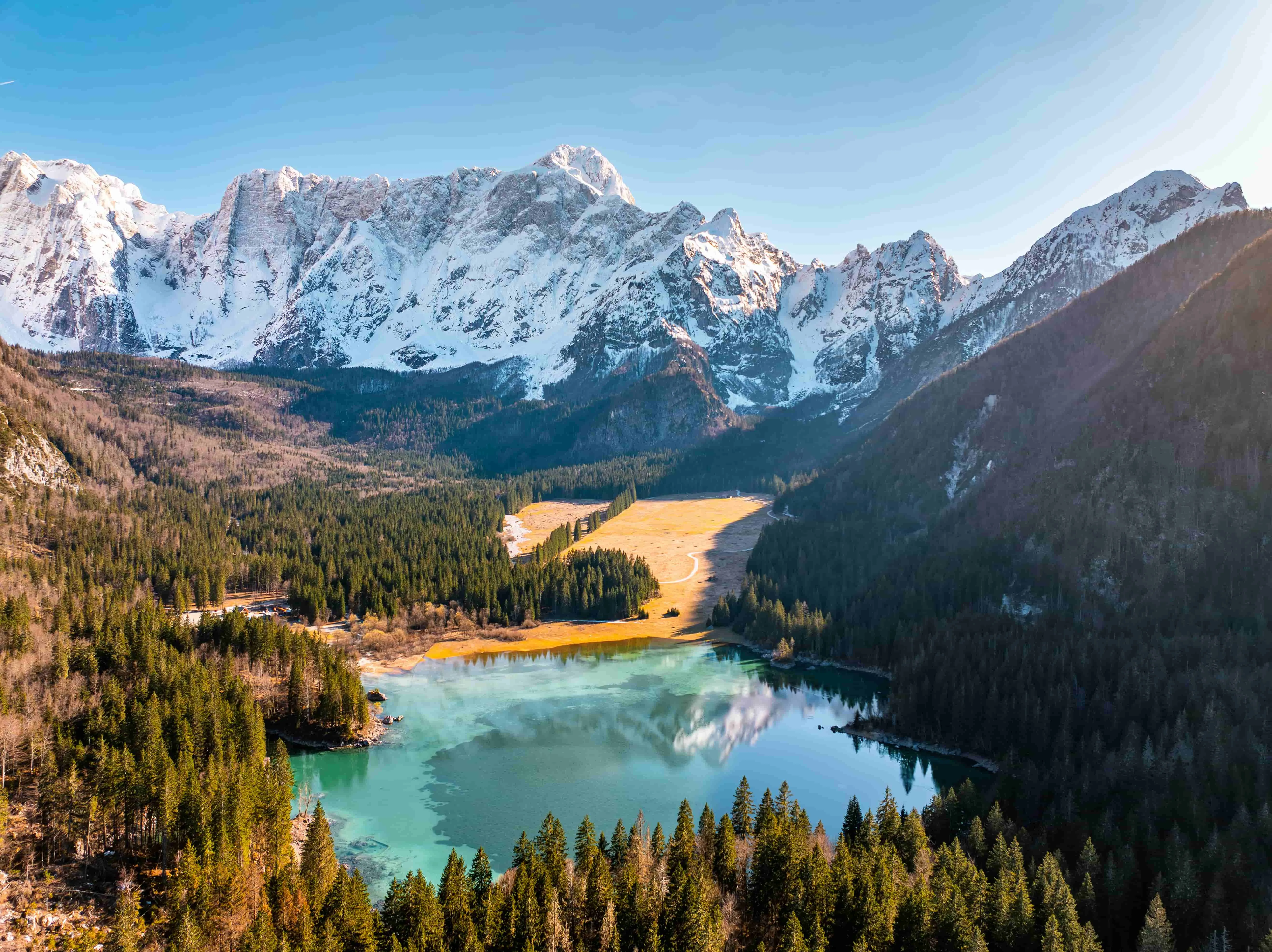 Lac Italie : lacs de Fusine