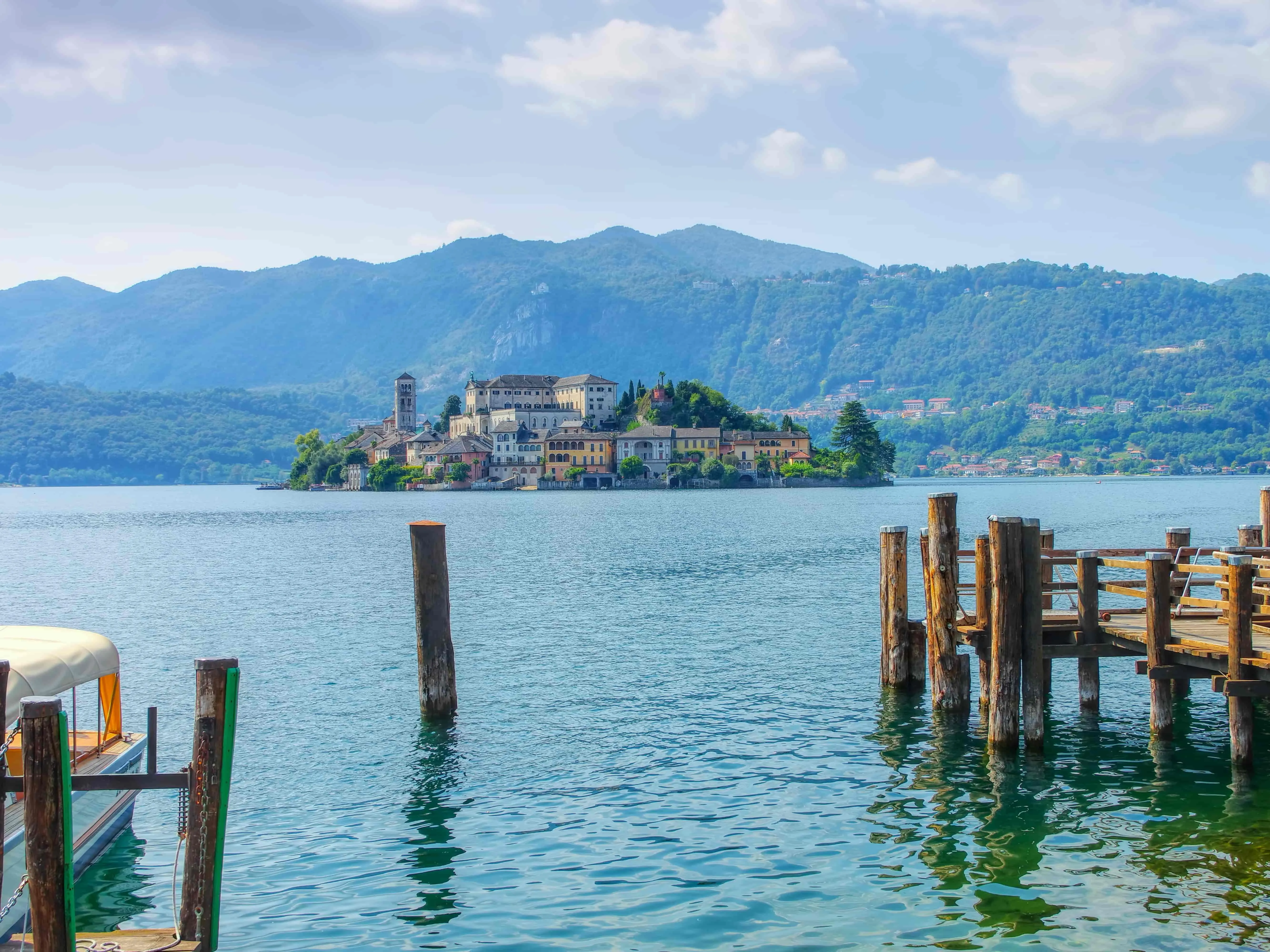 Lac Italie : lac d'Orta
