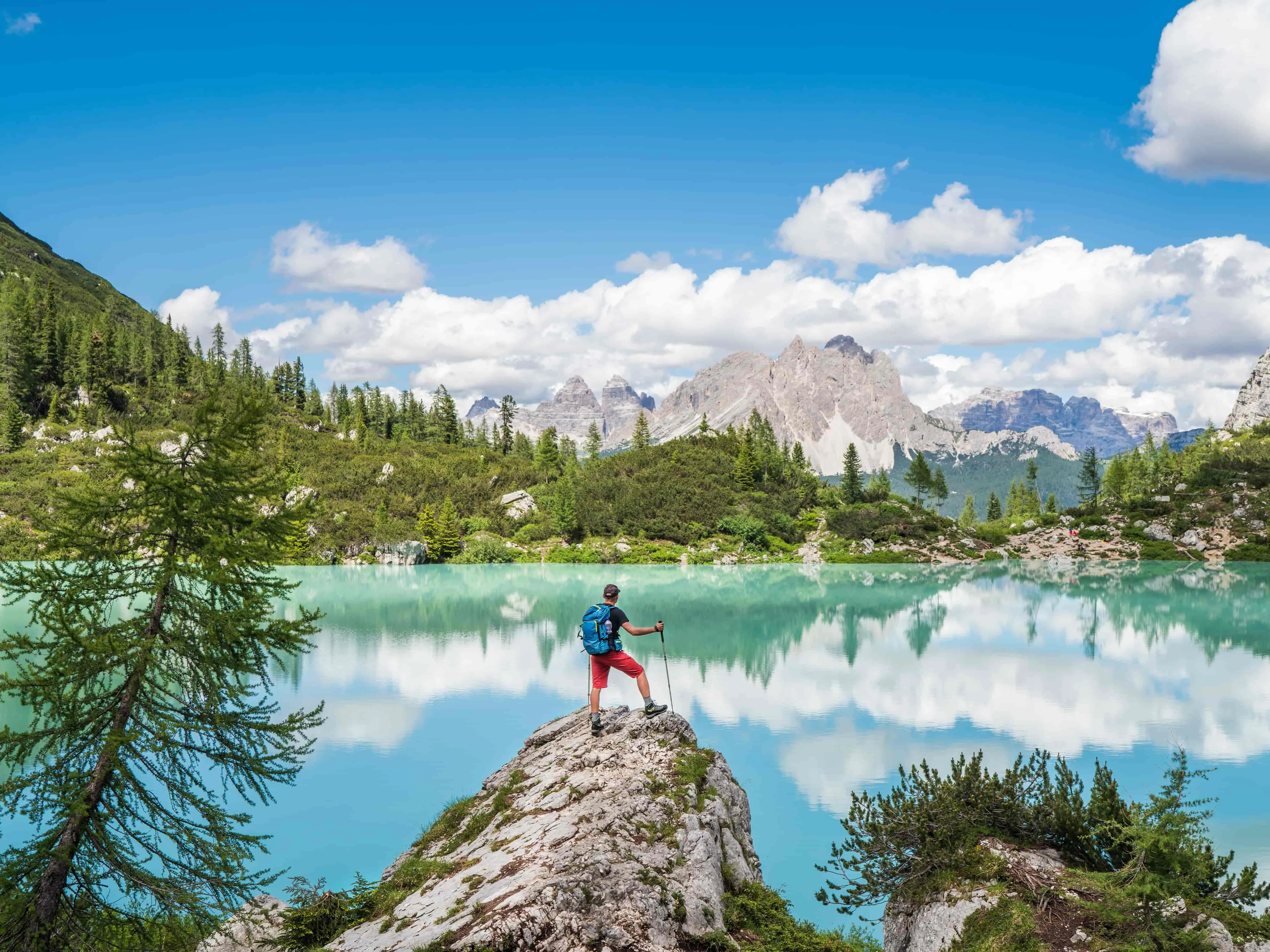 Lac Italie : lac de Sorapis