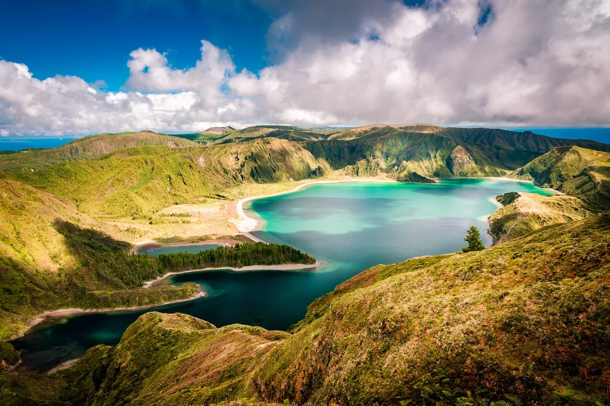 Point de vue sur Lagoa do Fogo Point de vue sur Lagoa do Fogo