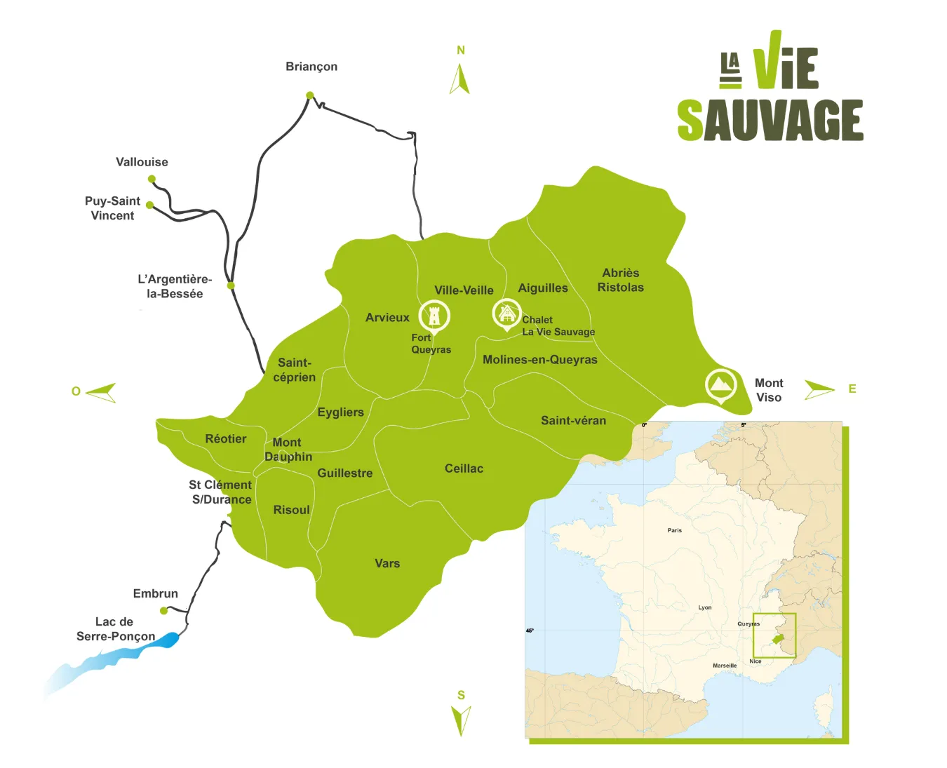 Carte d'arvieux Carte d'Arvieux