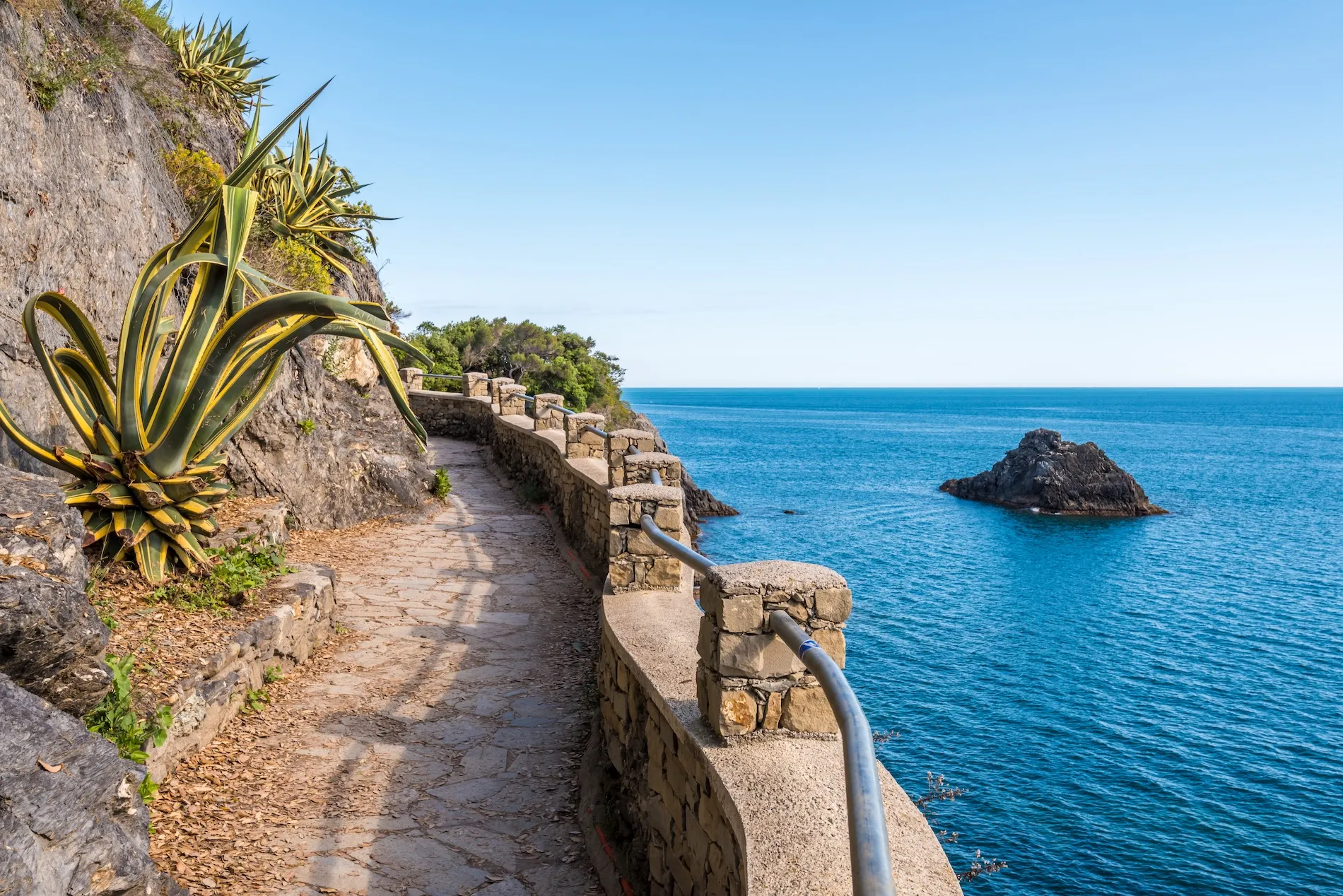 sentier de randonnée entre Monterosso et Vernazza