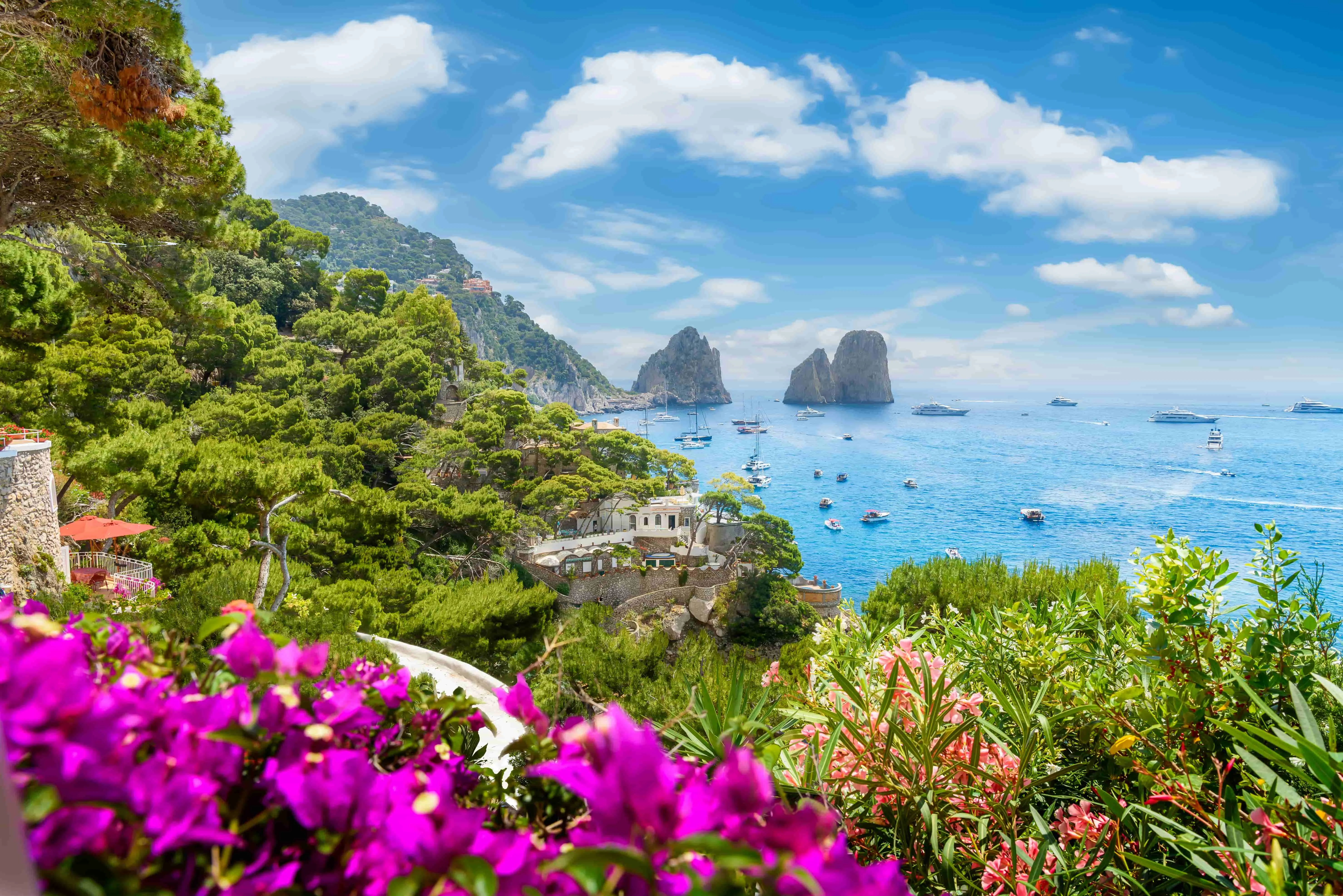 senrtier des dieux cote amalfitaine italie