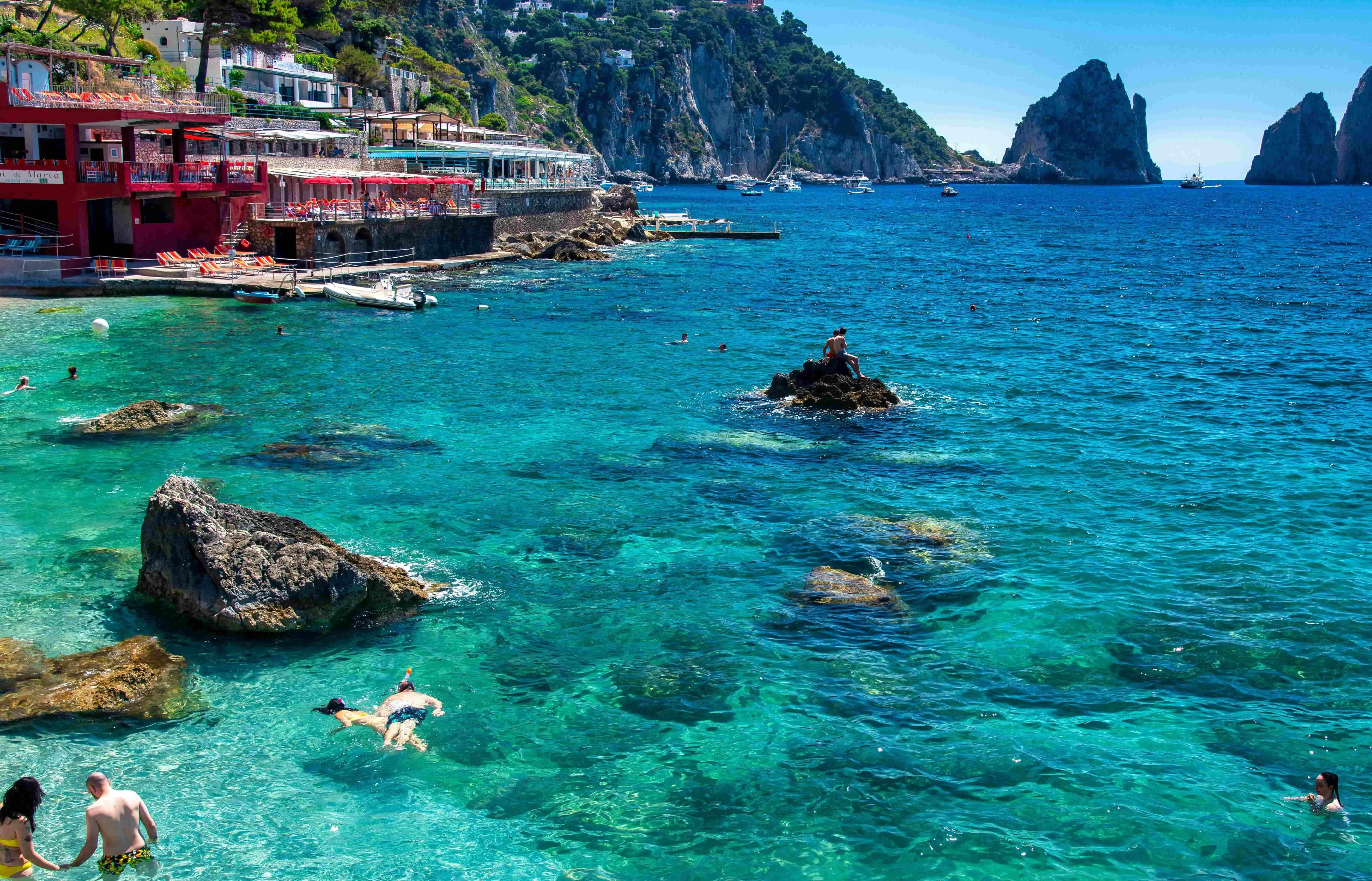 Marina Piccola que faire a capri marina piccola