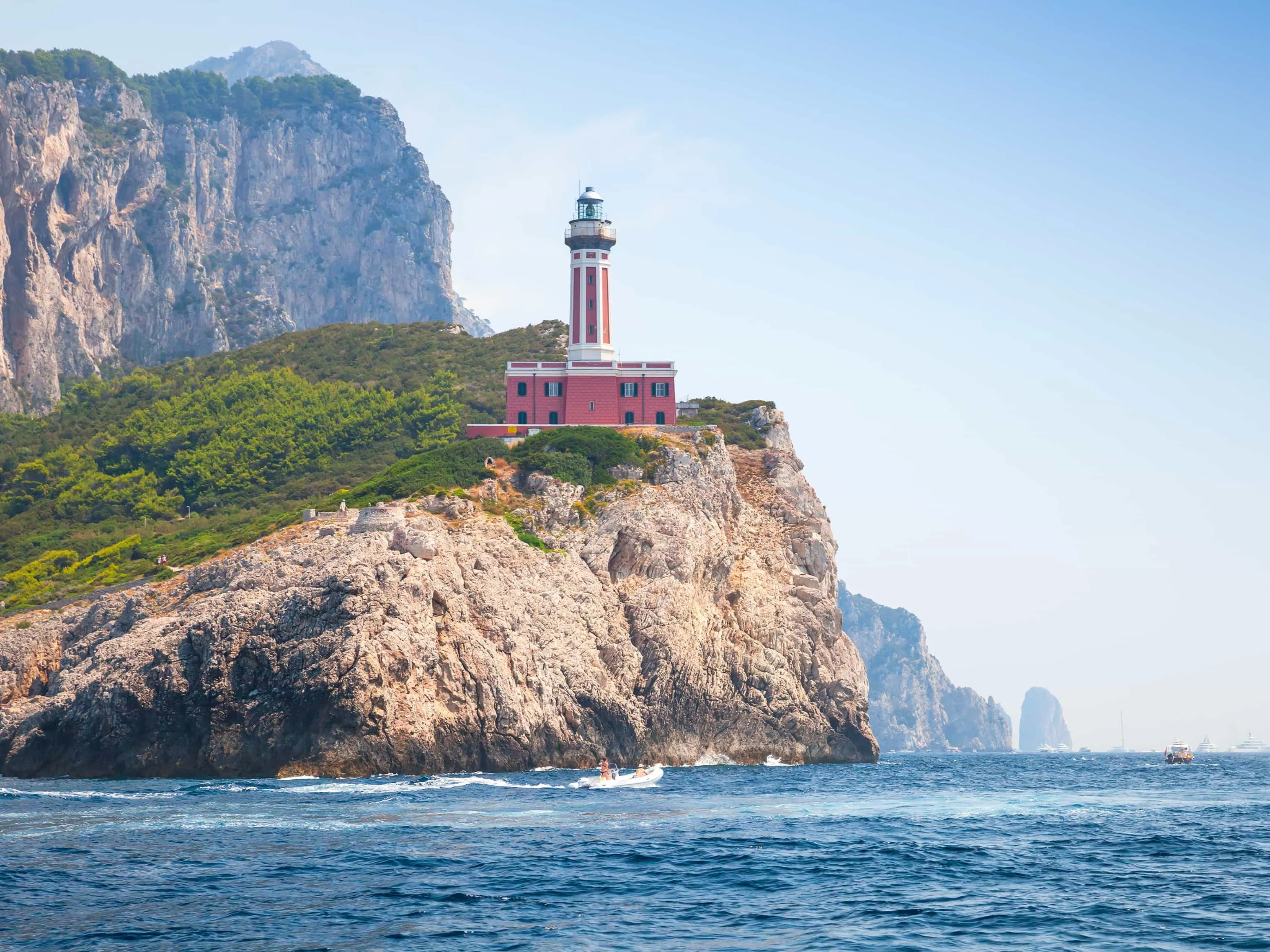 Phare de Punta Carena que faire a capri phare punta carena