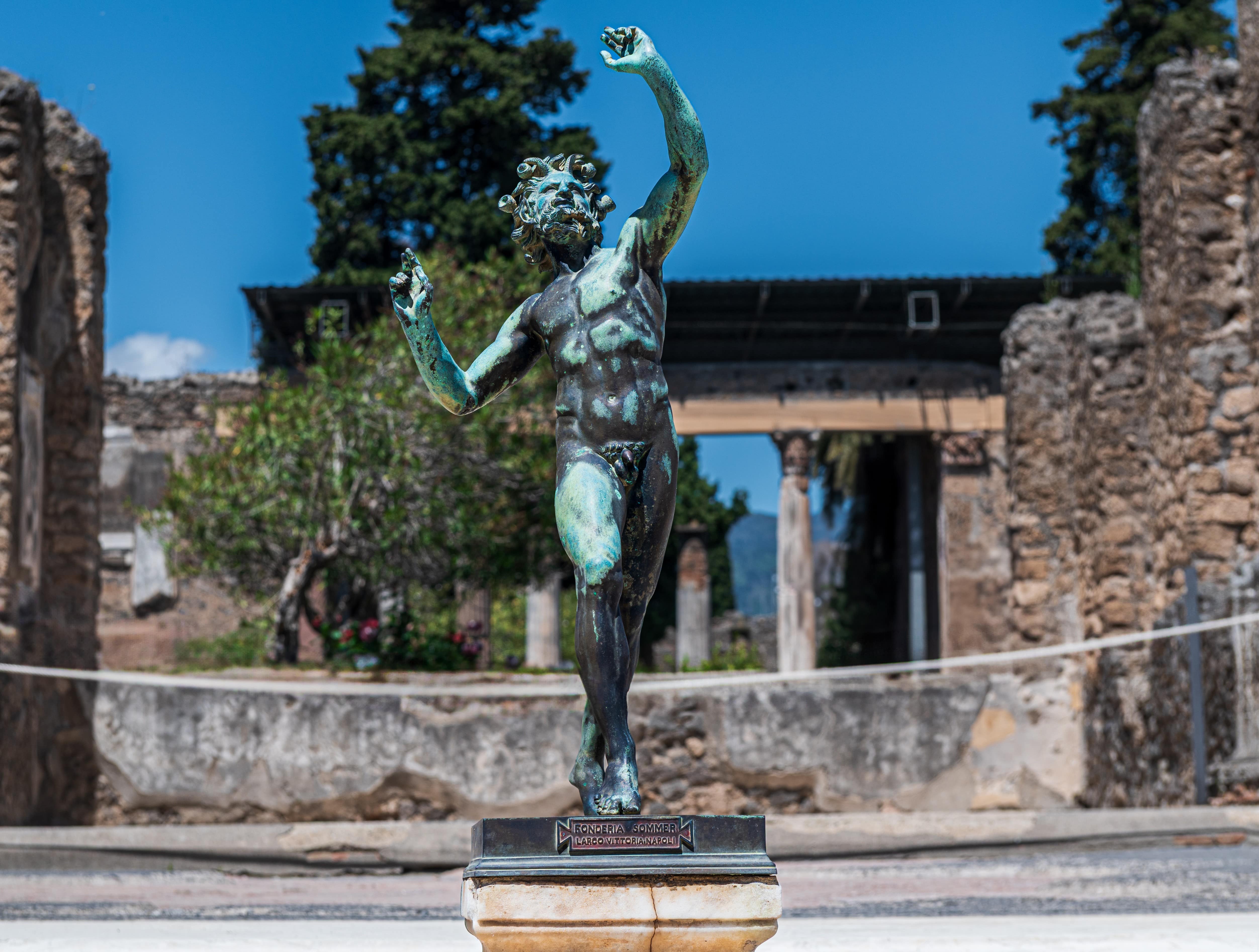 Visiter Pompei : Maison du Faune