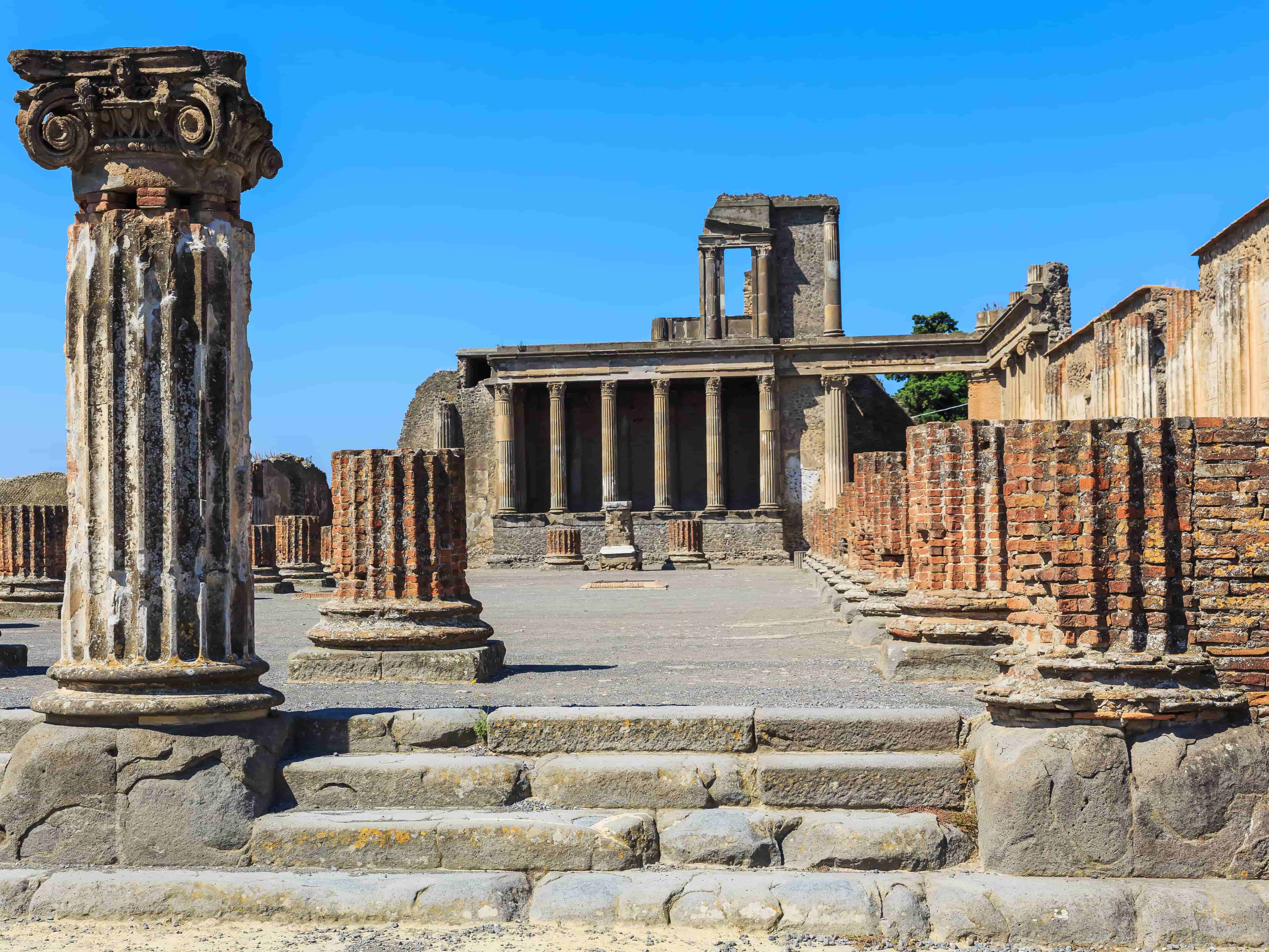 Visiter Pompei : la basilique