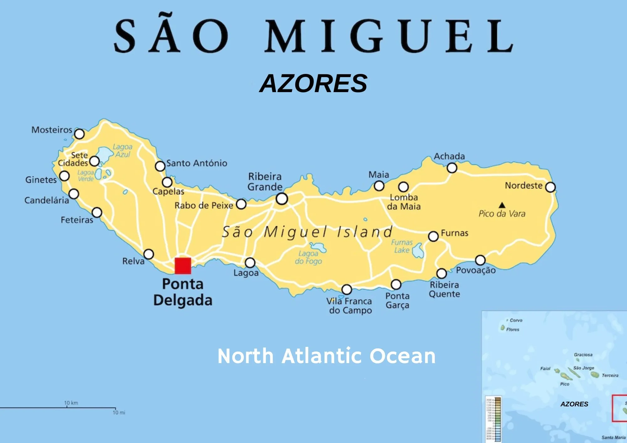 Azores Sao Miguel
