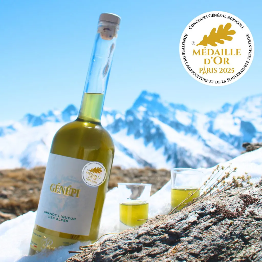 liquer des alpes genepi médaille d’or du Concours Général Agricole 2025
