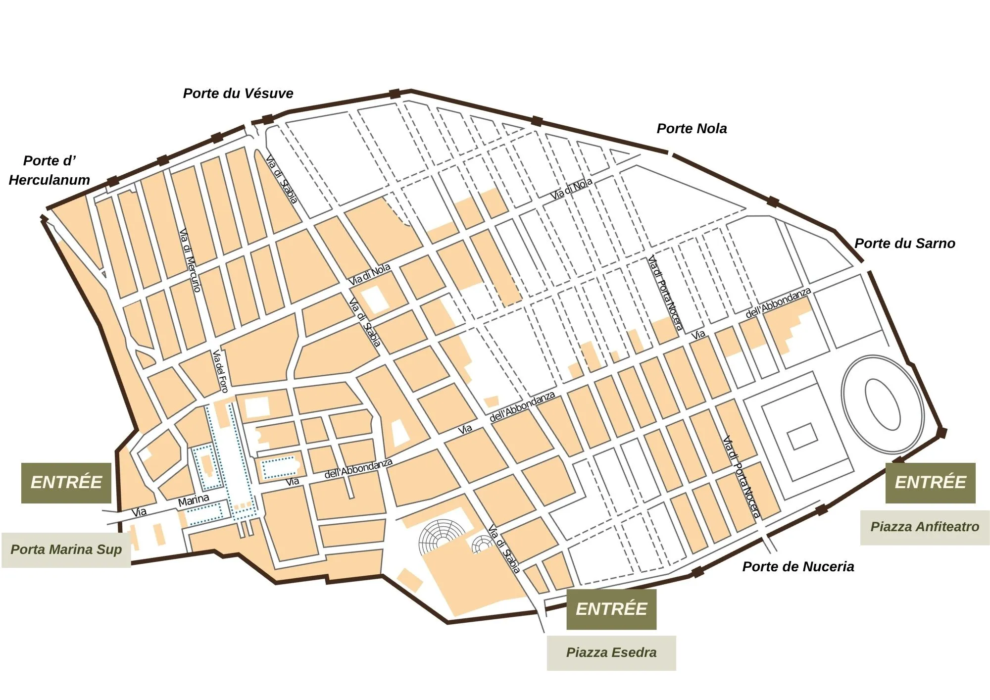 Carte de Pompei