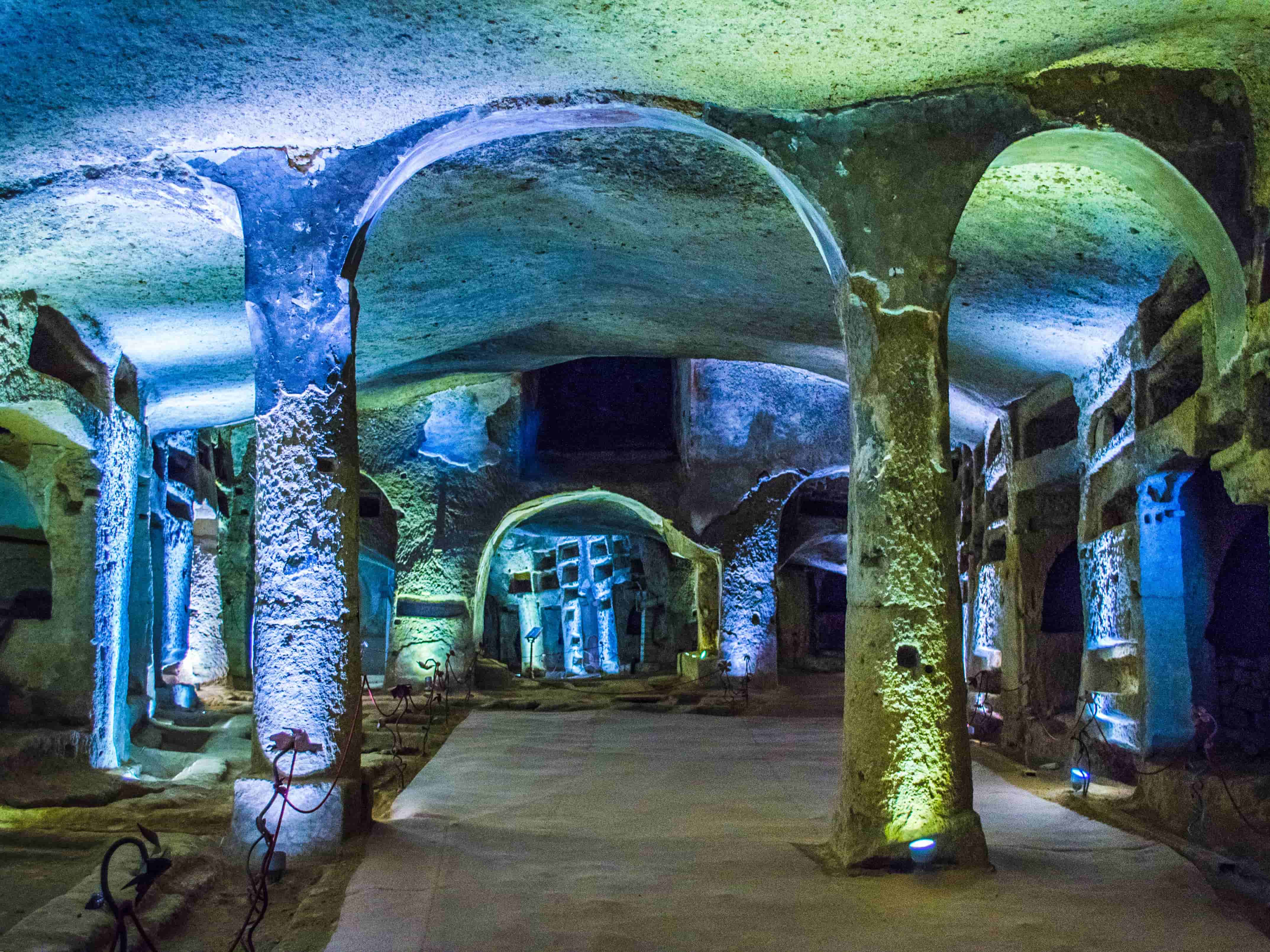 Que faire a Naples : catacombes de San Gennaro