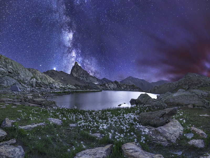 lac blanchet sous les etoiles