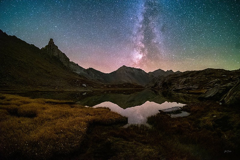 photo nocture dans le queyras