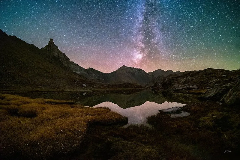 photo nocture dans le queyras