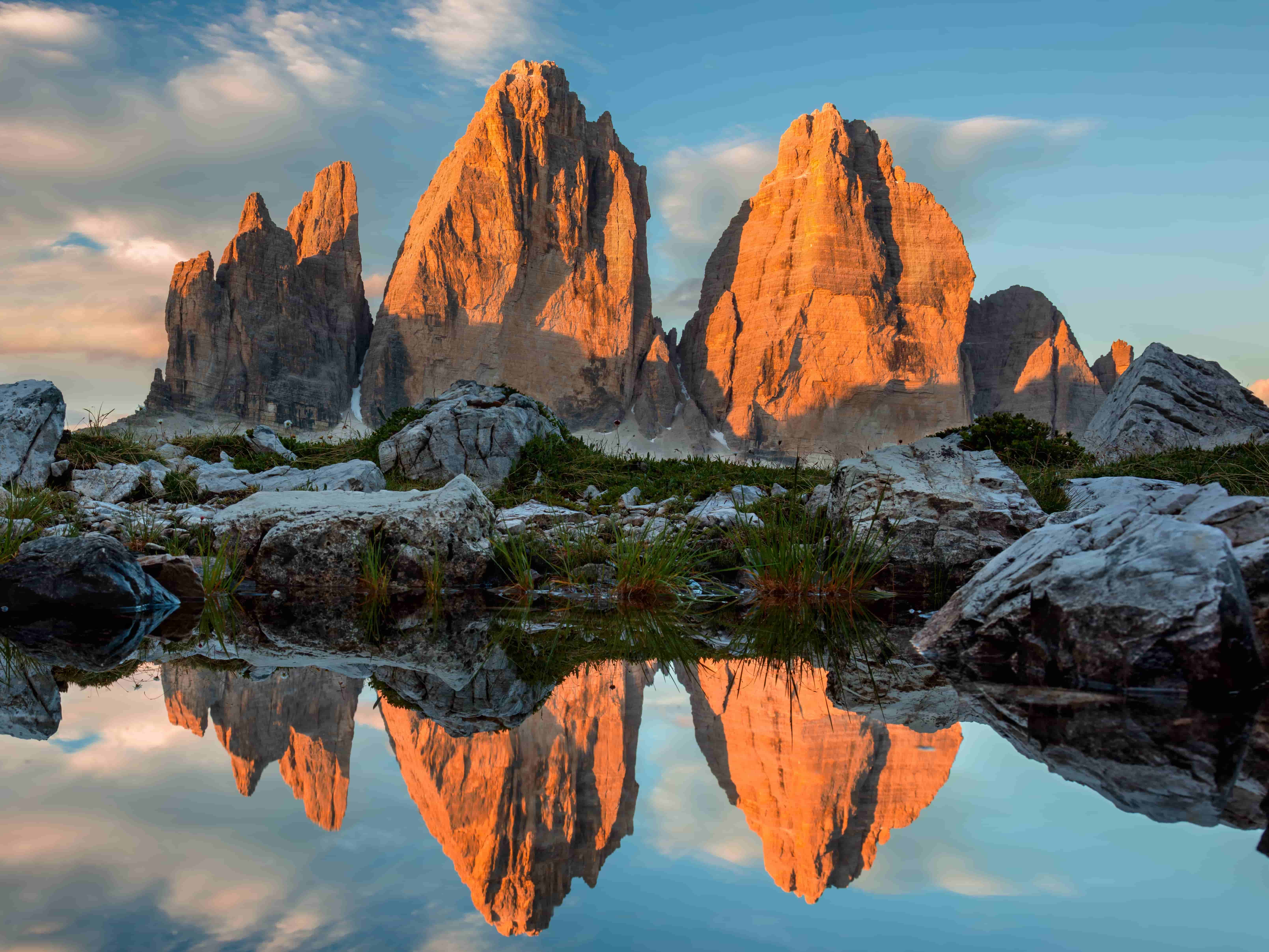 Tre cime de lavaredo best hikes in the dolomites
