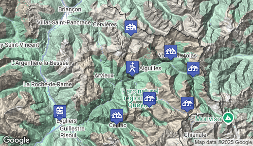 Carte tour du Queyras en 7 jours carte tour du queyras en 7 jours