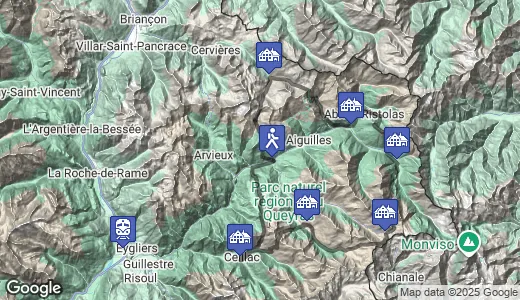 Carte tour du Queyras en 7 jours carte tour du queyras en 7 jours