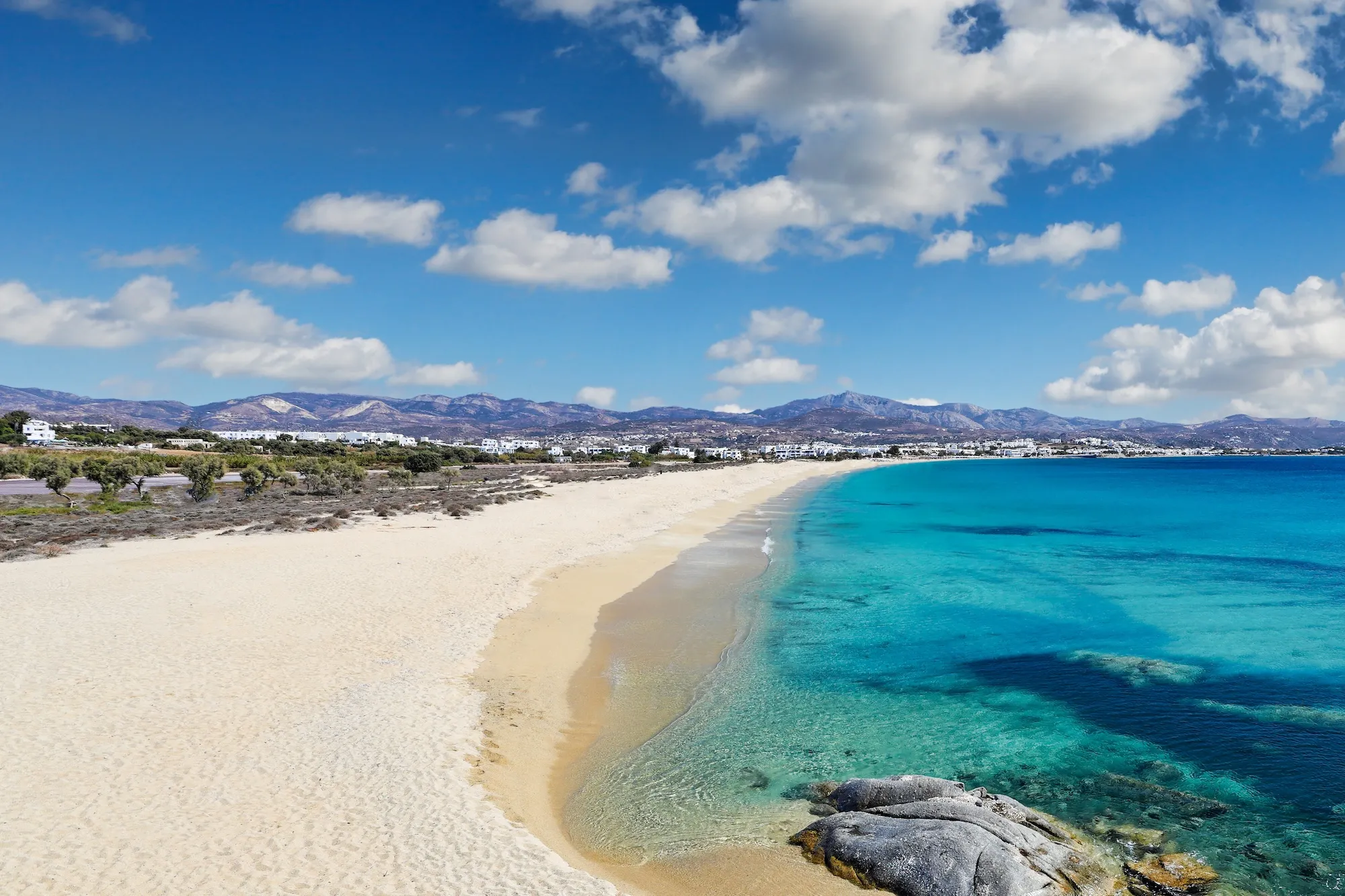 Plage d'agios Porkopios plage d'agios Porkopios nixos Cyclades