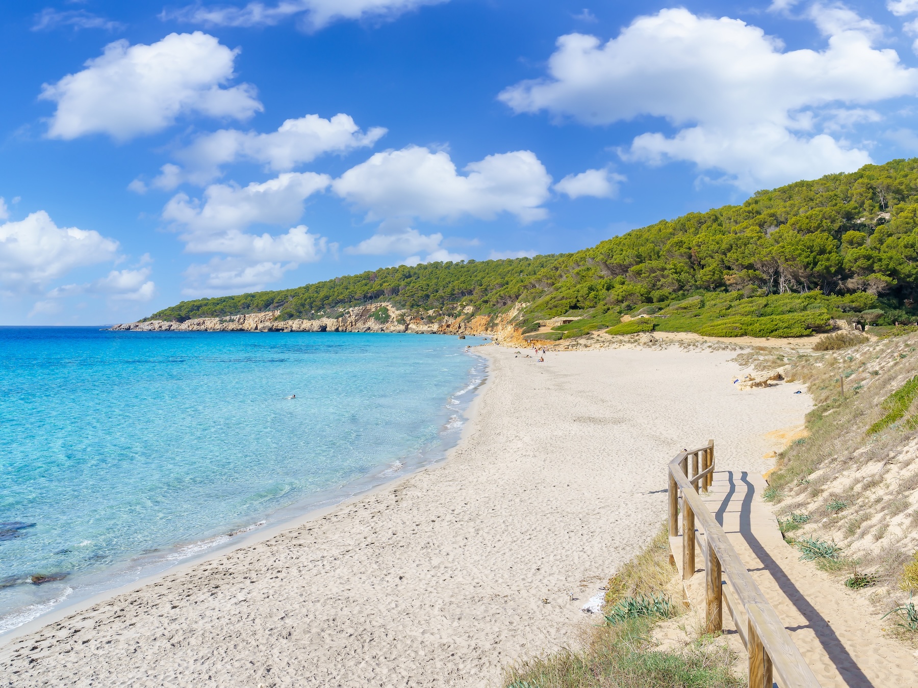 Plage de Binigaus minorque Baléares Espagne