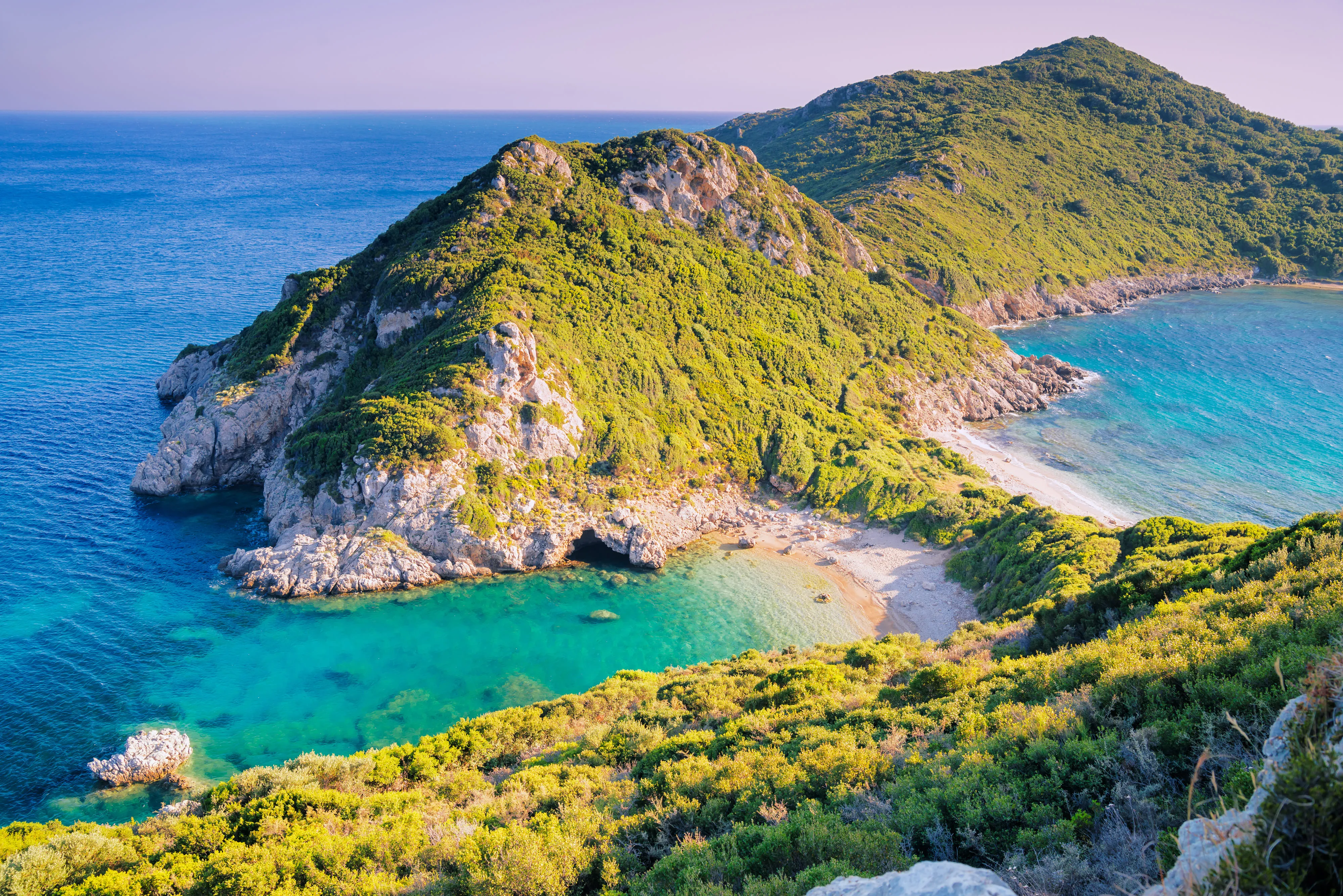 Baies de Porto Timoni, Corfou Porto Timoni Corfou