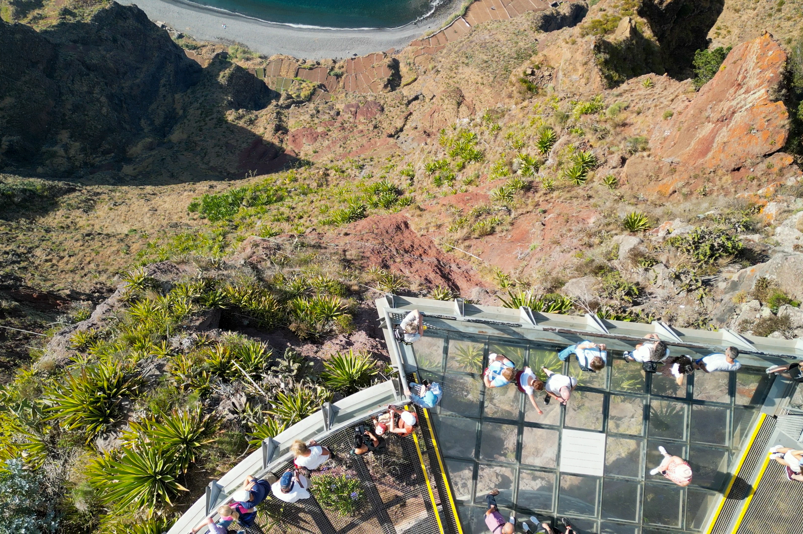 passerelle verre cabo girao